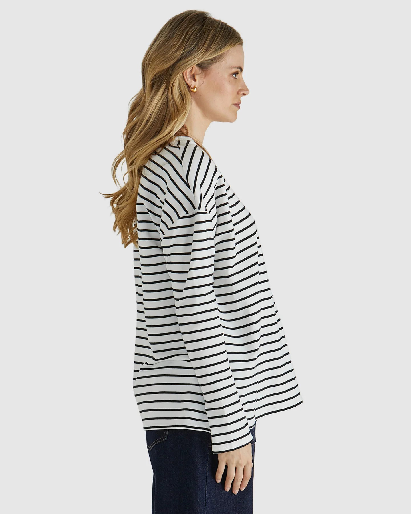 ALMA TOP - White/Black - Image 3