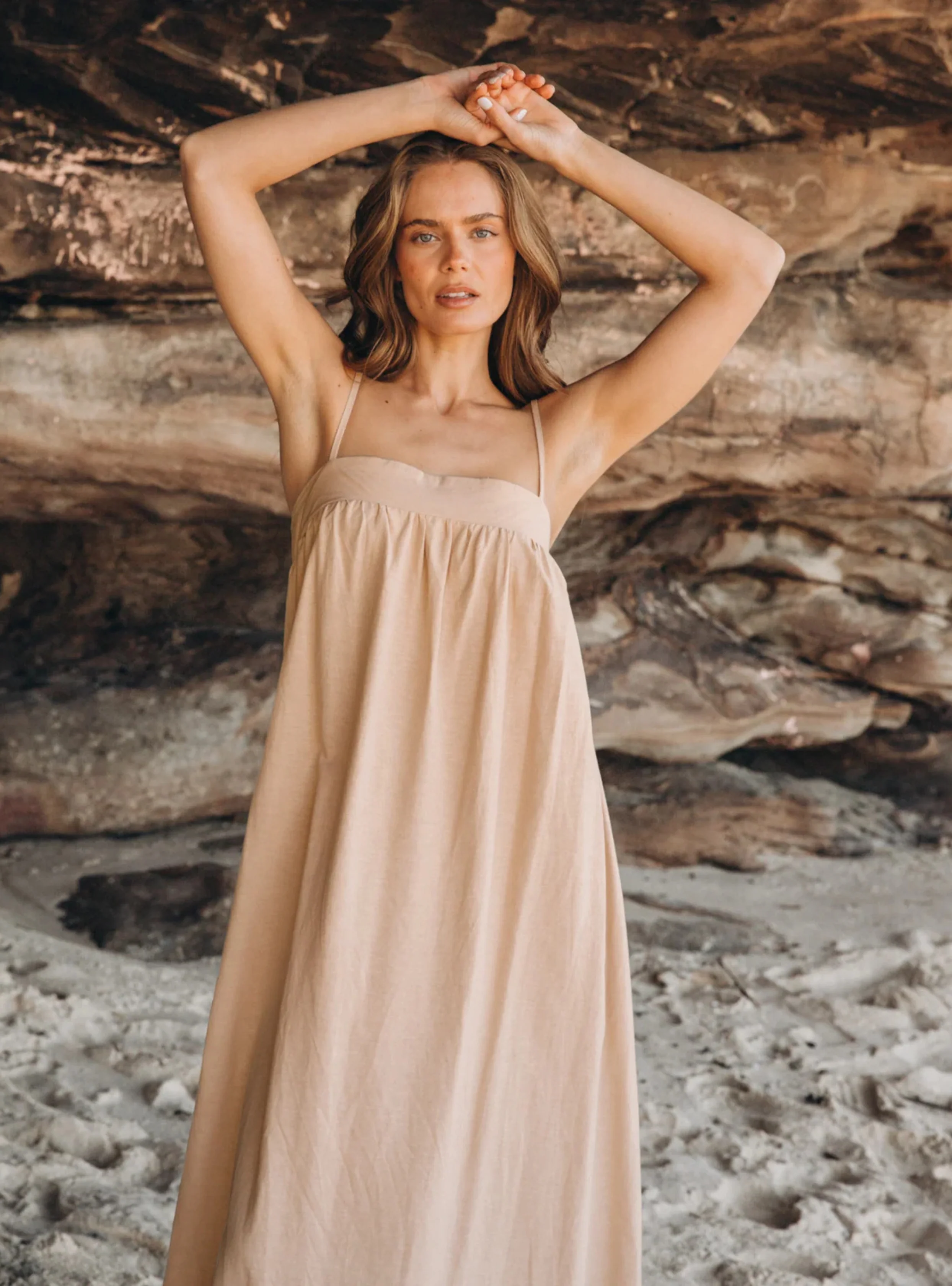 AMIRA PLAIN MAXI - Beige - Image 10