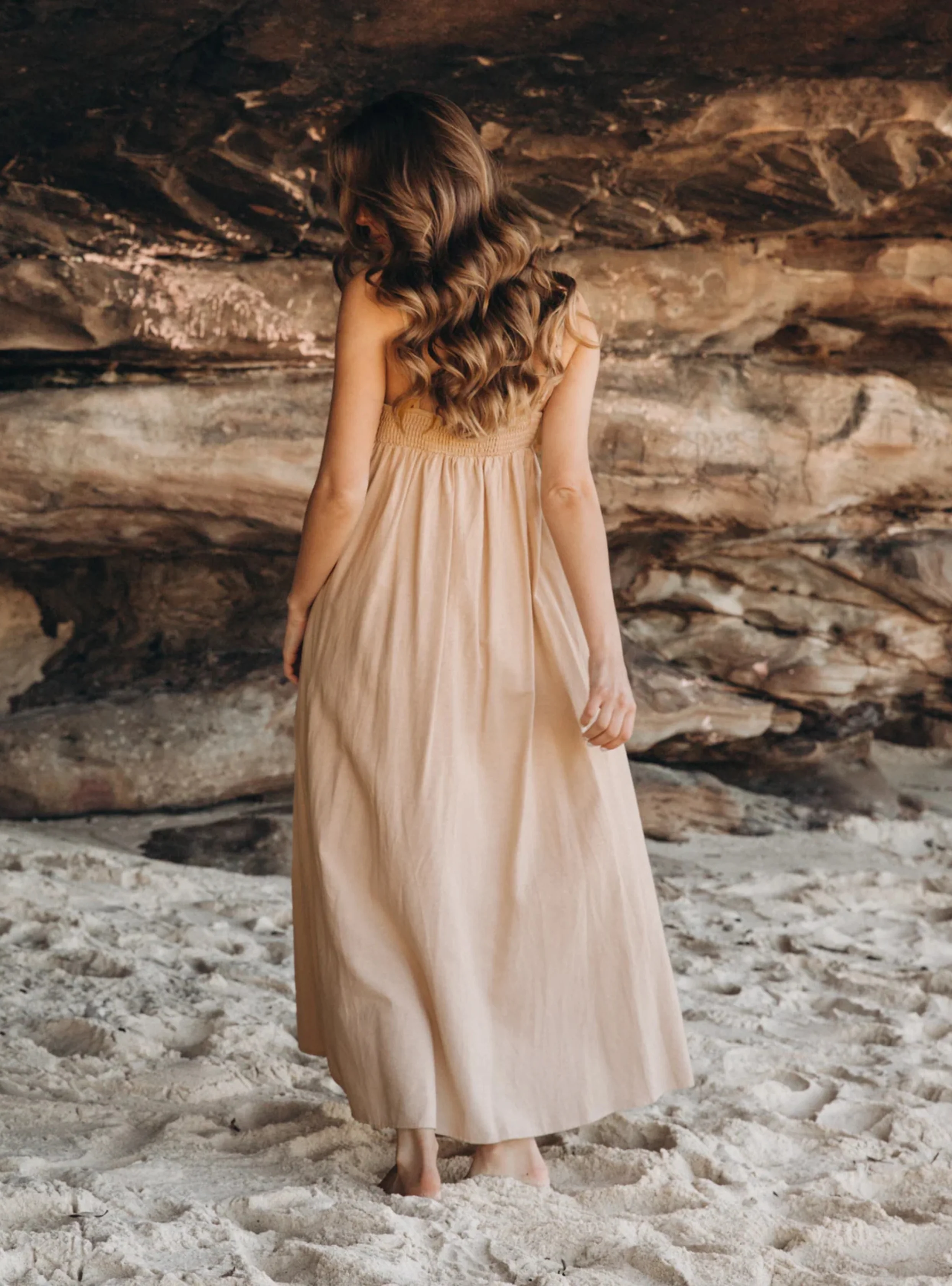 AMIRA PLAIN MAXI - Beige - Image 12