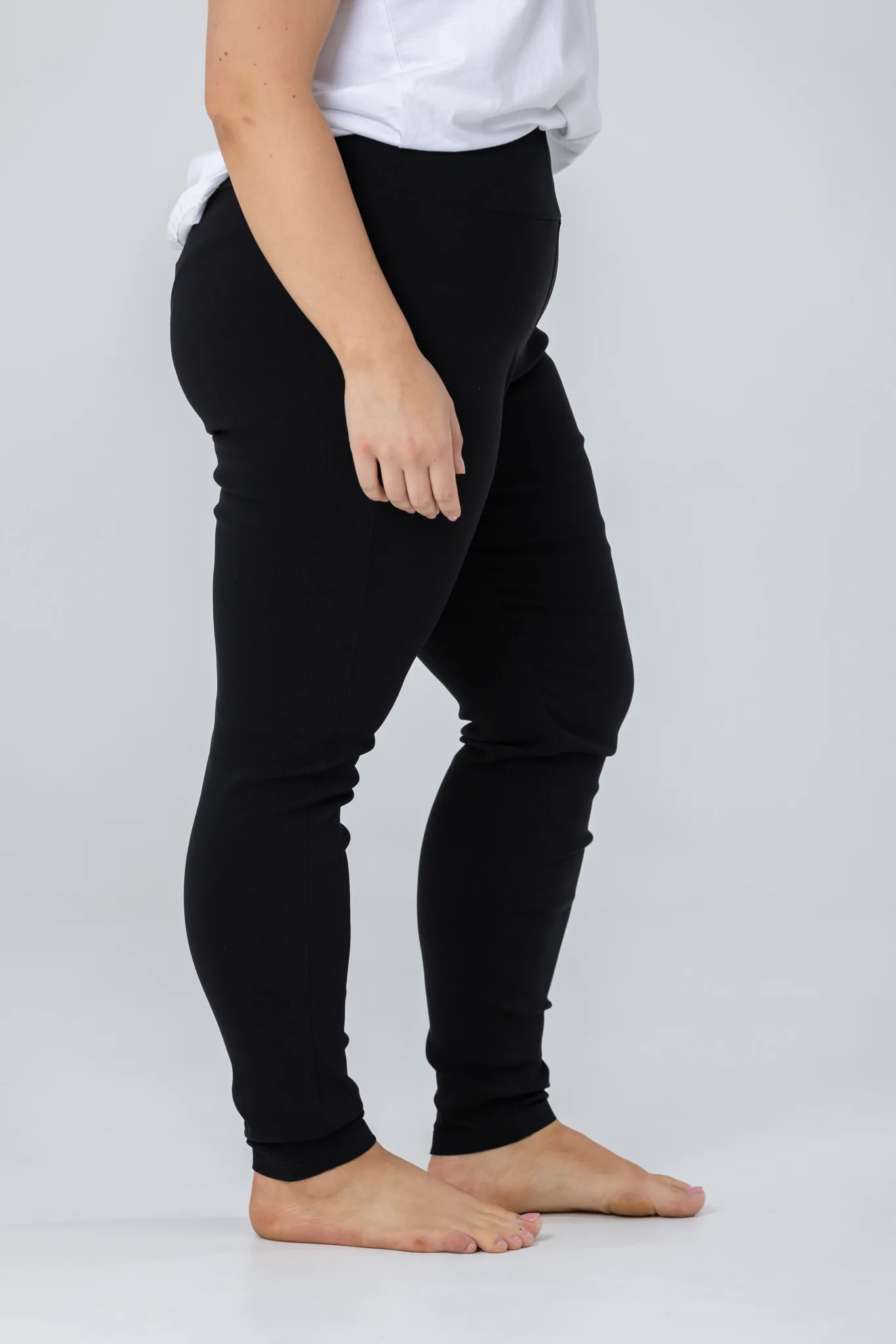 APRIL PULL ON PANT- Black - Image 7
