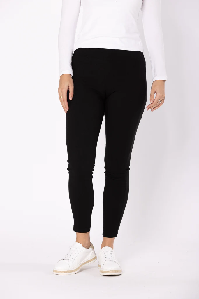 APRIL PULL ON PANT- Black - Image 9