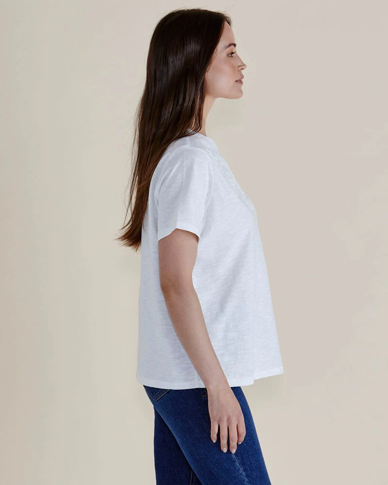 Arabella Lace Tee - Image 3