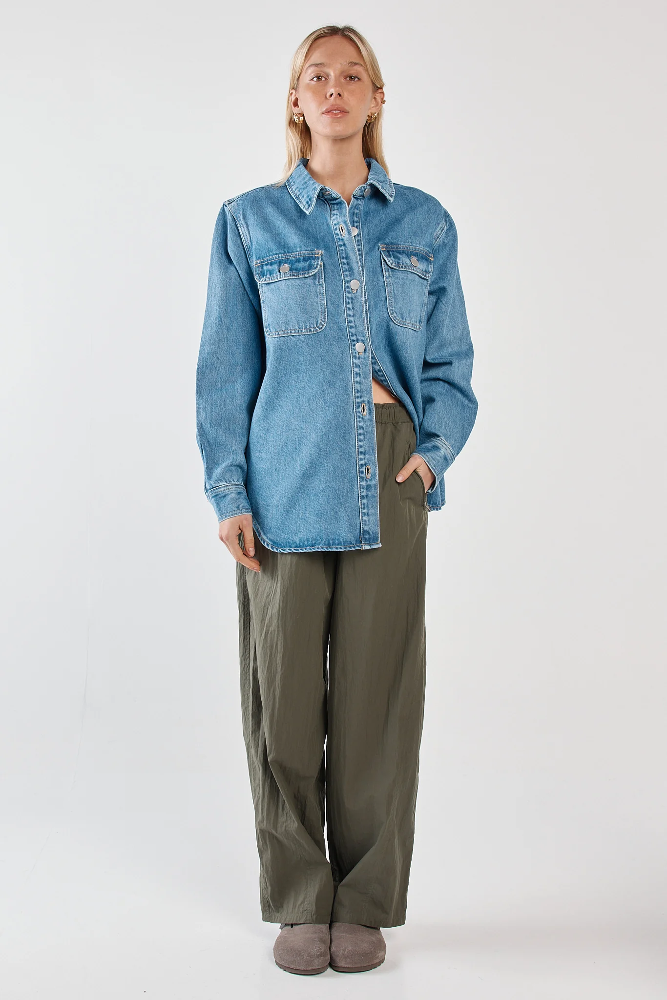 Aveline Denim Shirt - Image 2
