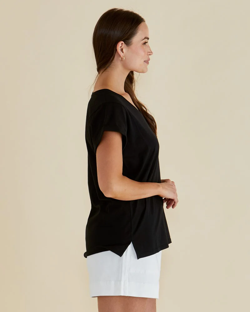 Ayla V-Neck Tee - Image 3