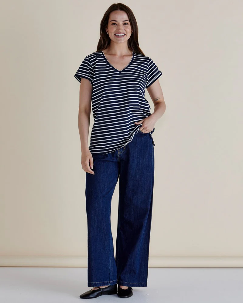 Ayla V-Neck Tee - Image 2