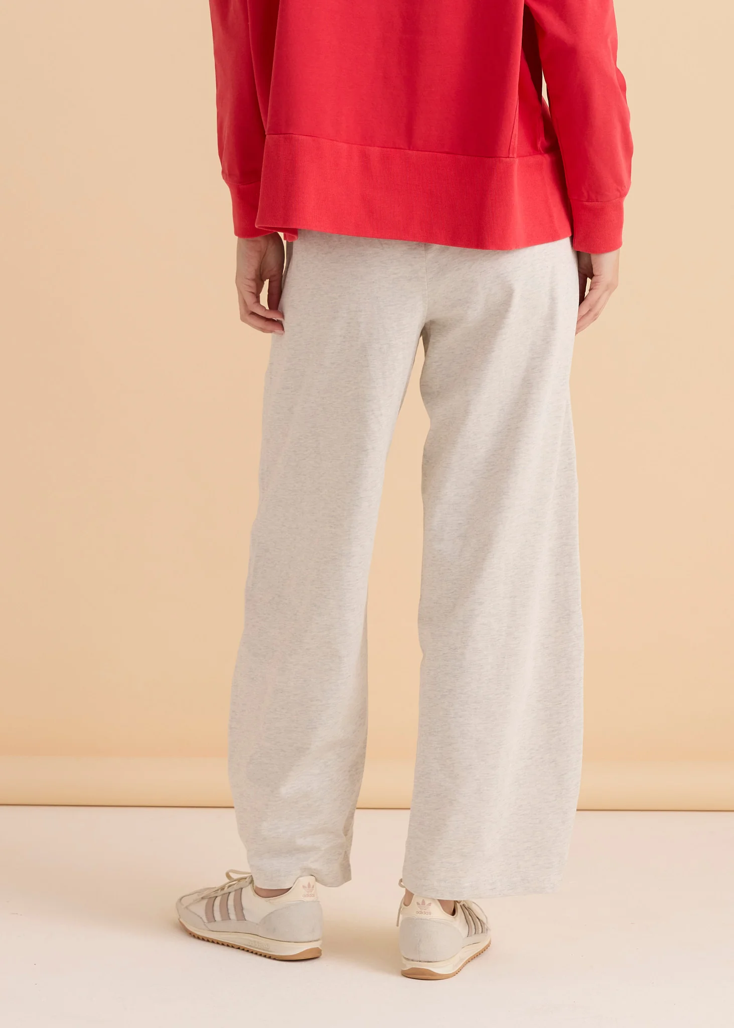 Barrel Leg Sweatpant - Grey - Image 4