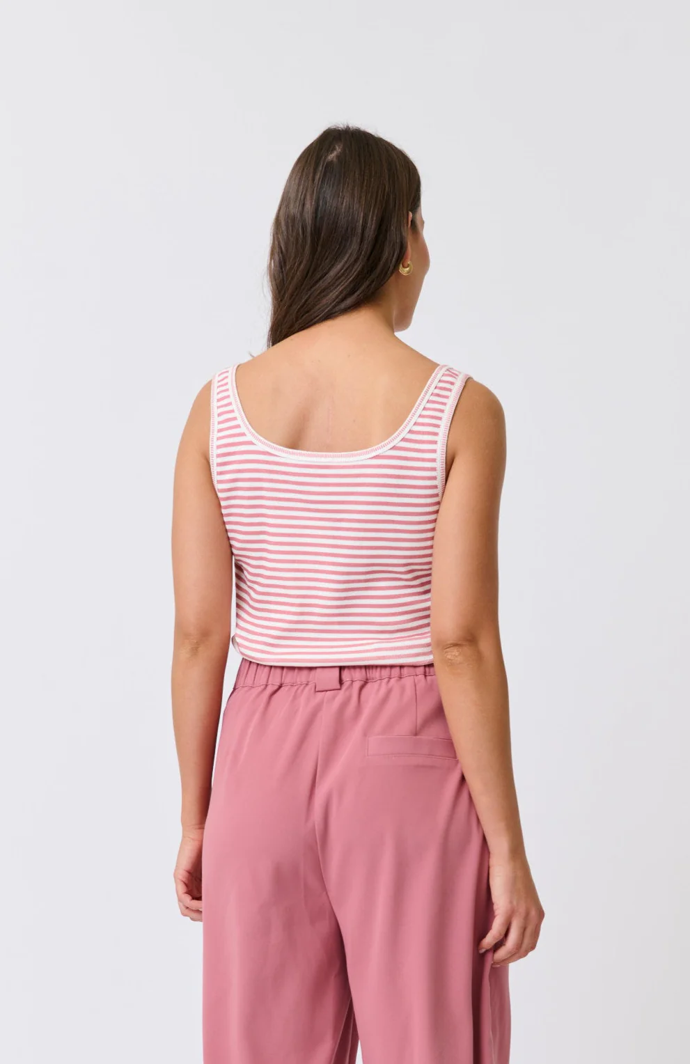 CALISTA TANK - Rose Stripe - Image 5