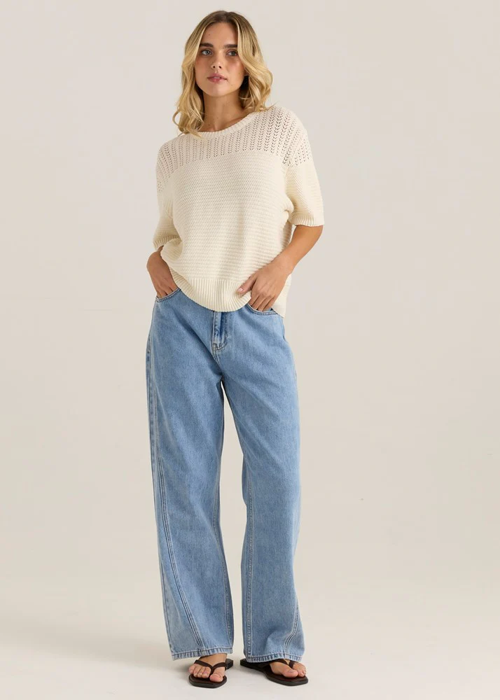 Cherri Tee - Cream - Image 2