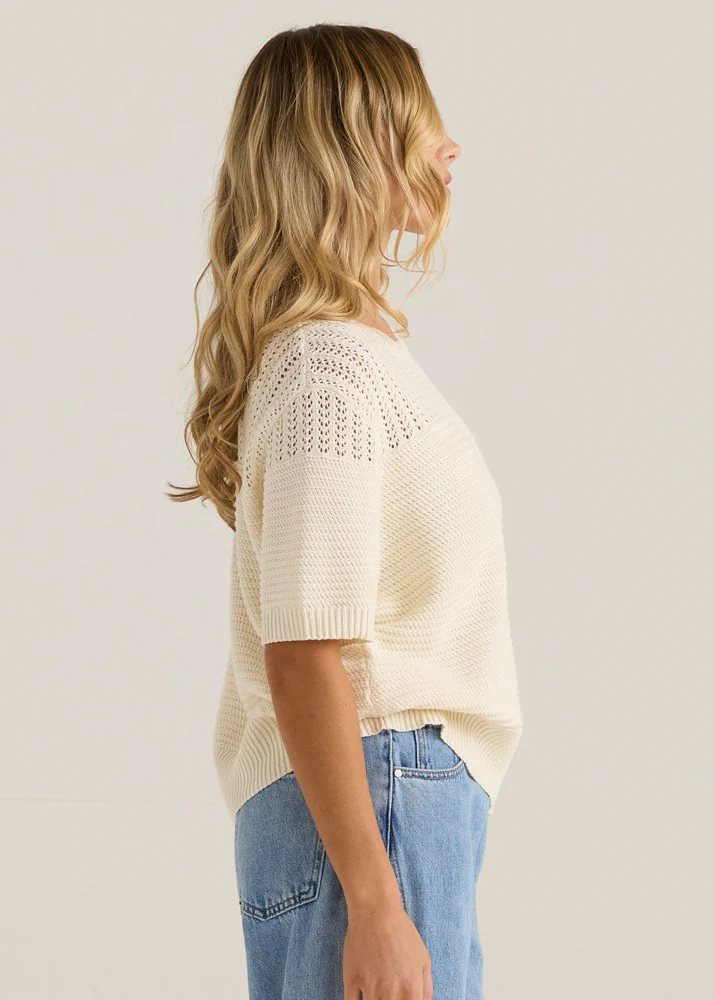 Cherri Tee - Cream - Image 3