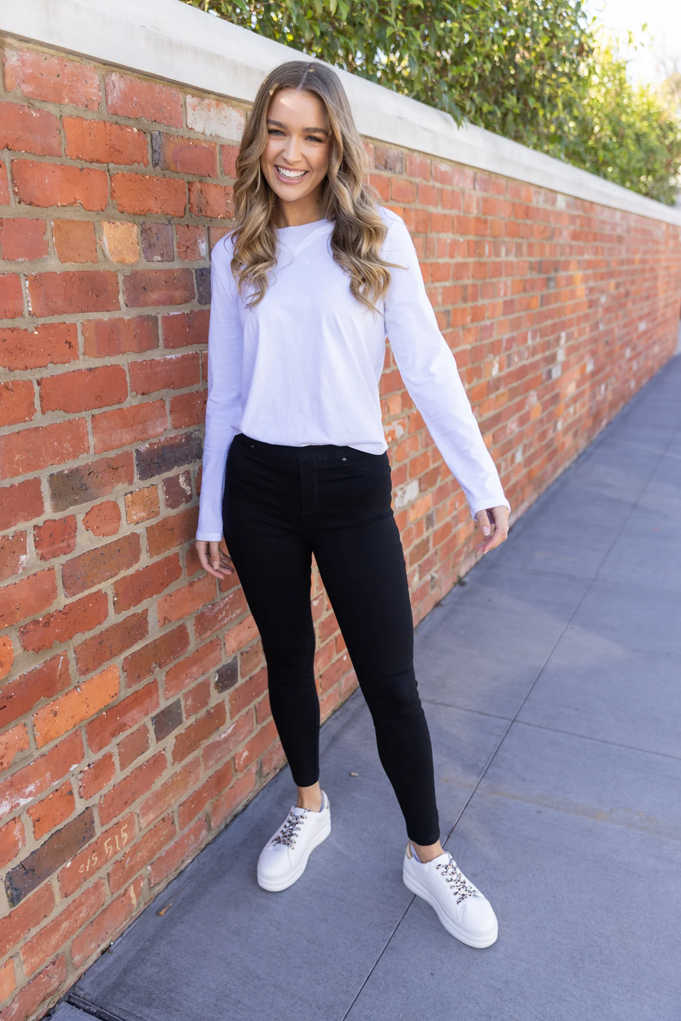 CONNIE PULL ON PANTS - Black - Image 24
