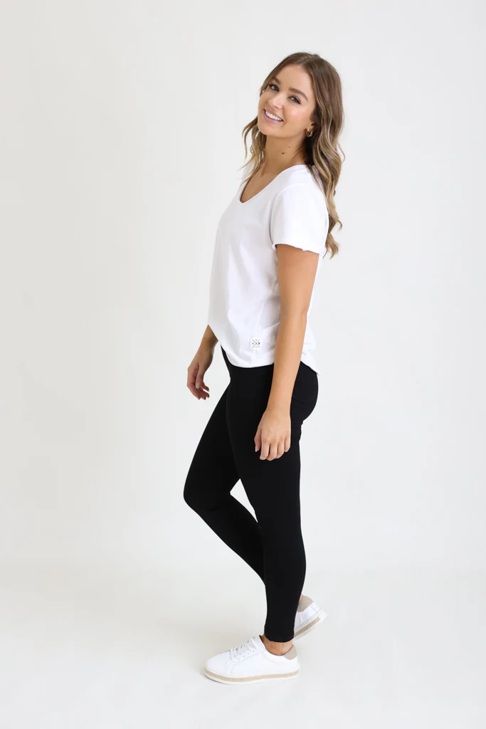 CONNIE PULL ON PANTS - Black - Image 28