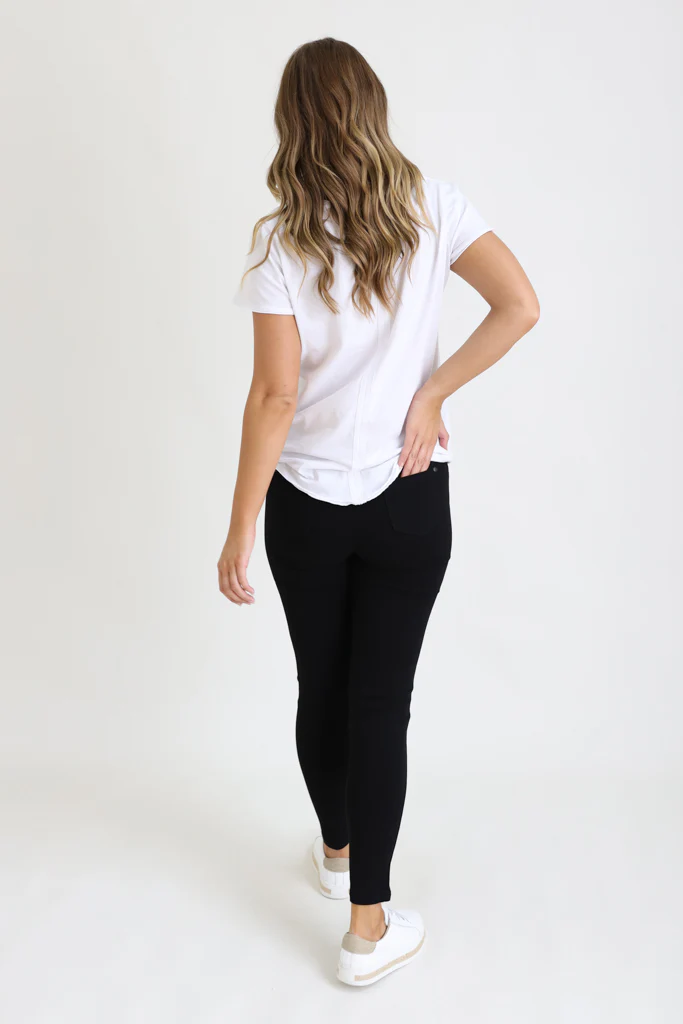 CONNIE PULL ON PANTS - Black - Image 30