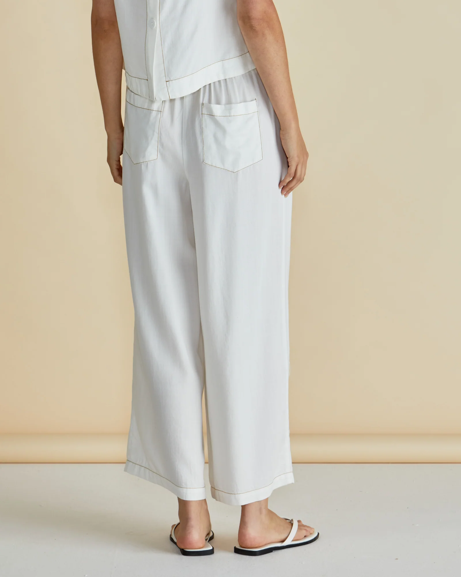 COPACABANA RELAX PANT - White - Image 4