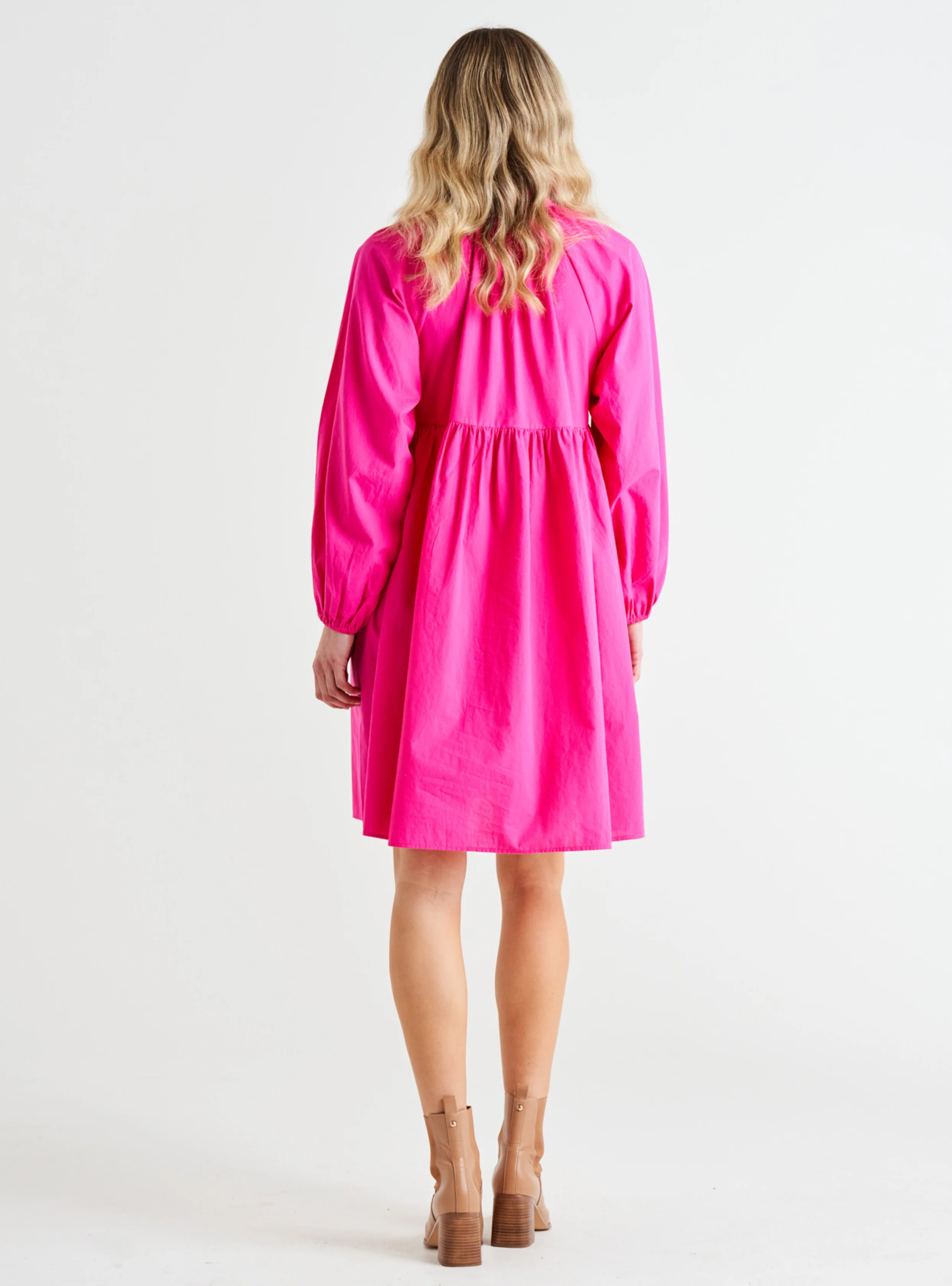 COTTAGE DRESS - Autumn Pink - Image 5