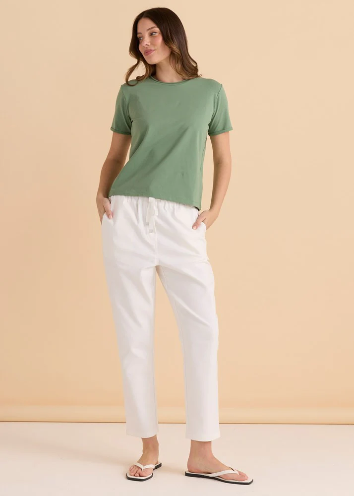 Cotton Slim Fit Tee - Image 2