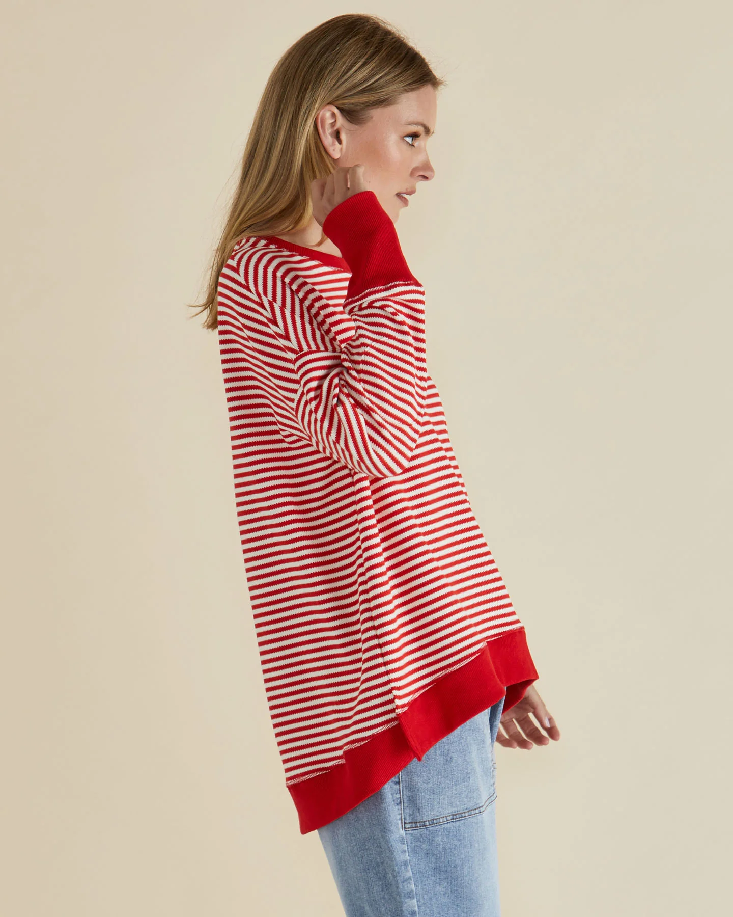 COVE SWEAT - Red Stripe - Image 3