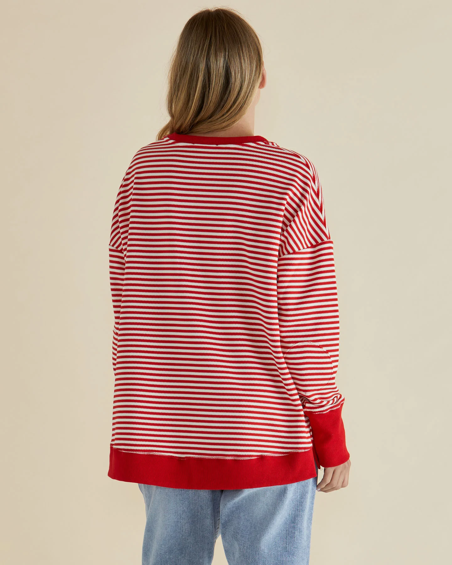 COVE SWEAT - Red Stripe - Image 4