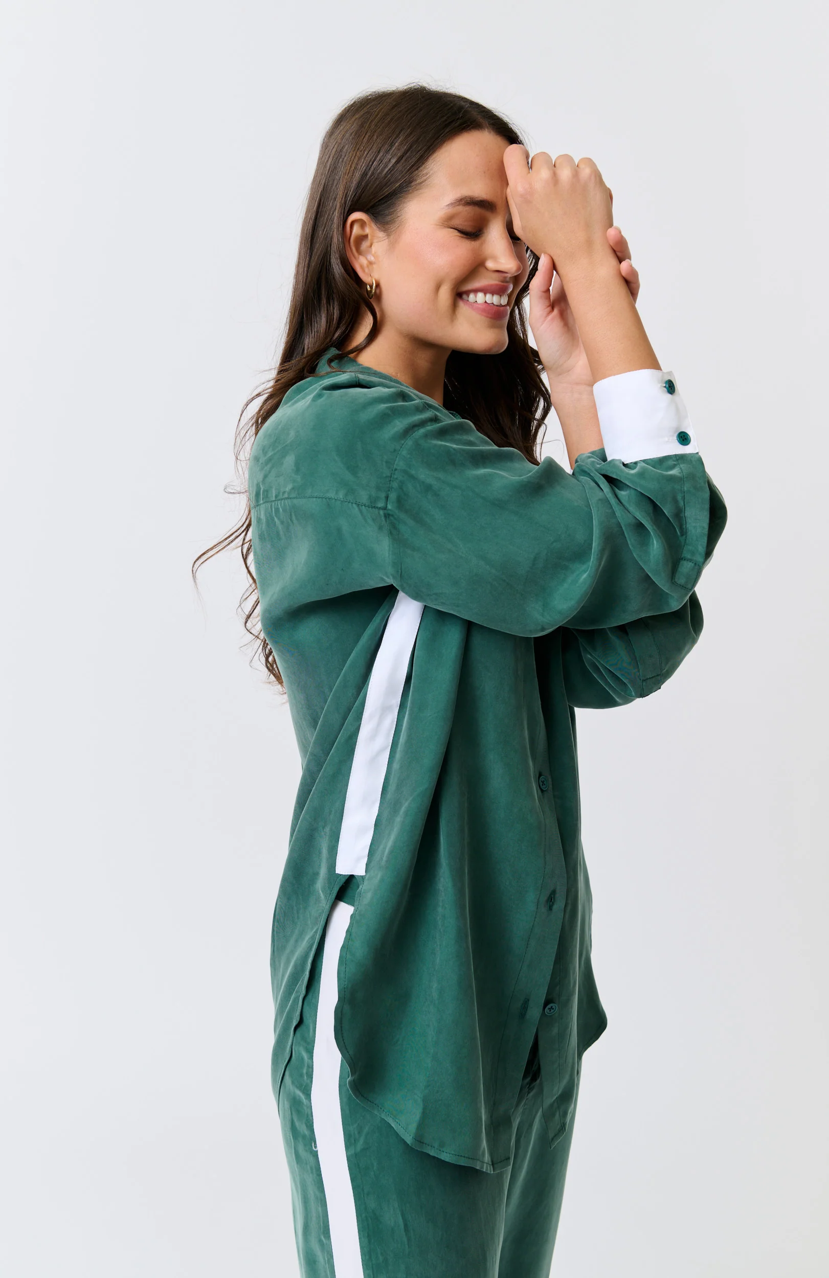 ELLIANA SHIRT - Jade - Image 4