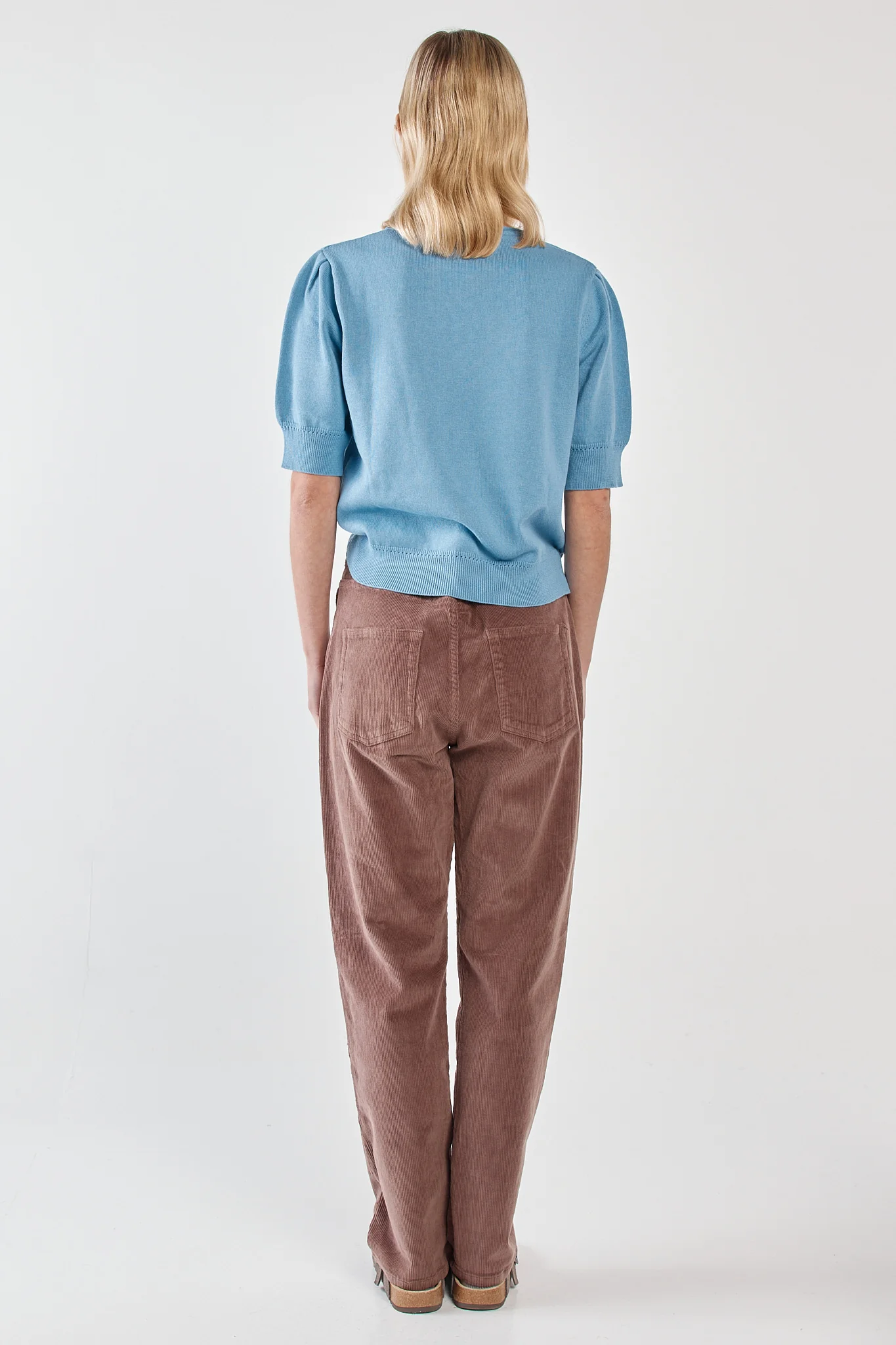 Esti Pointelle Knit Tee - Image 4