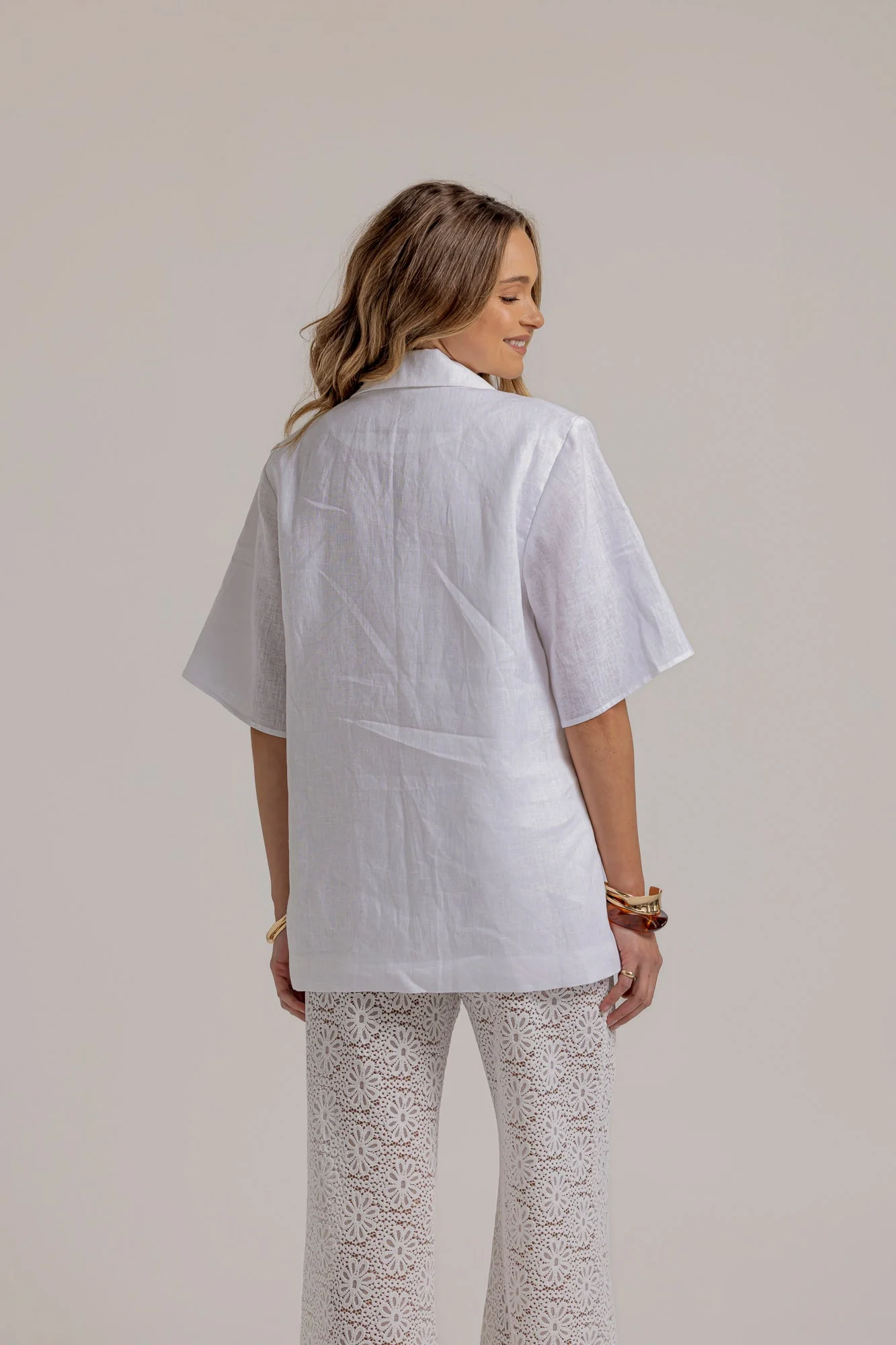 FLEUR SHIRT - White - Image 4