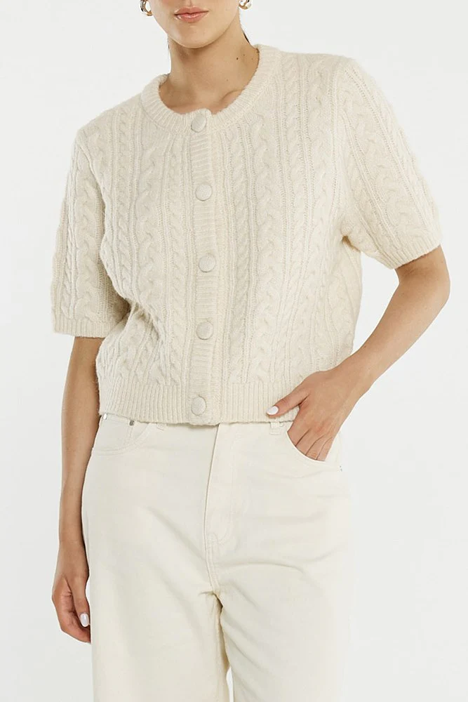 Gia Cable Cardi - Image 3