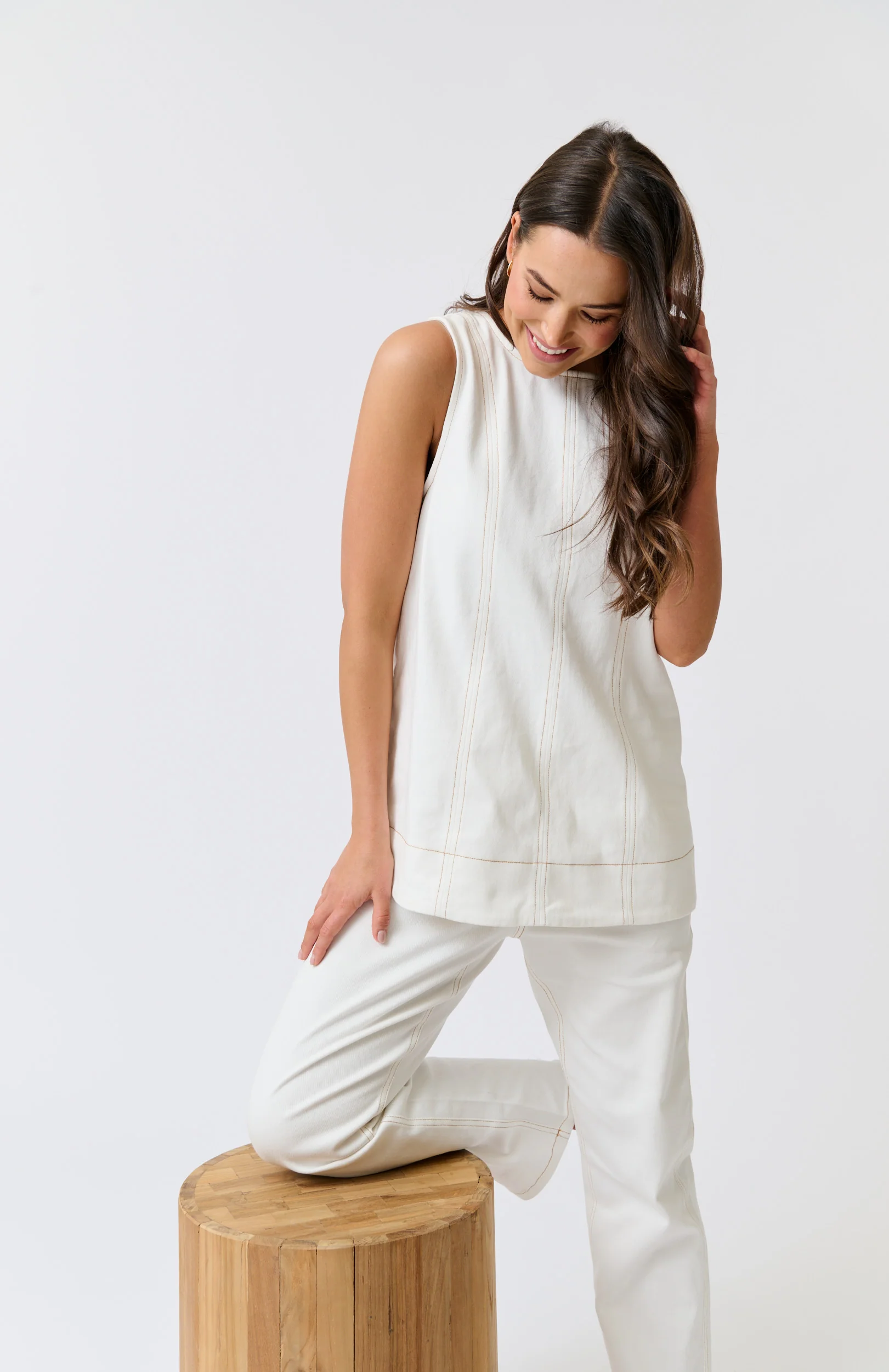 GIANNA TOP - Vanilla - Image 3