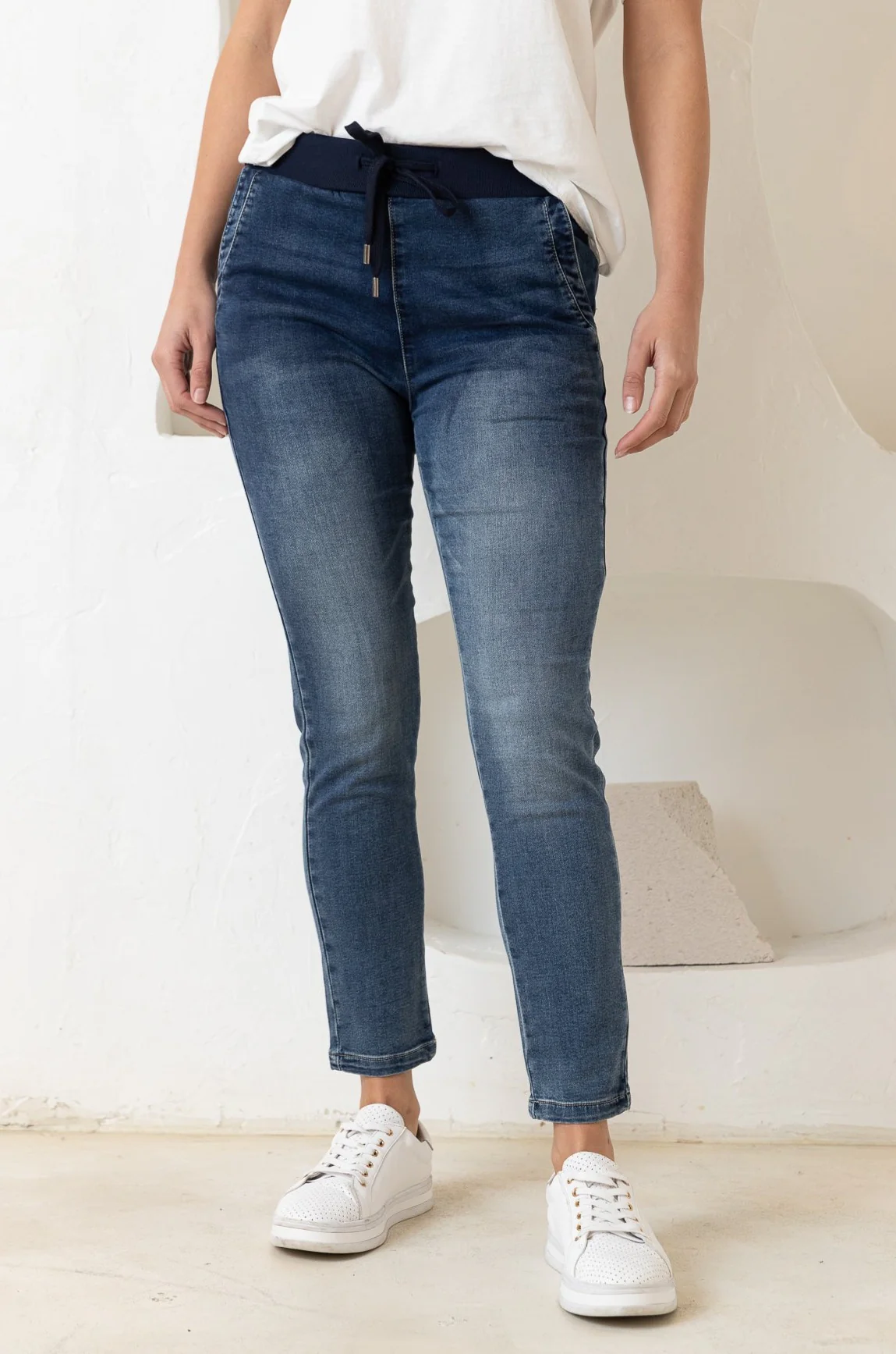 HOPE DENIM JOGGER - Dark Blue Wash - Image 13