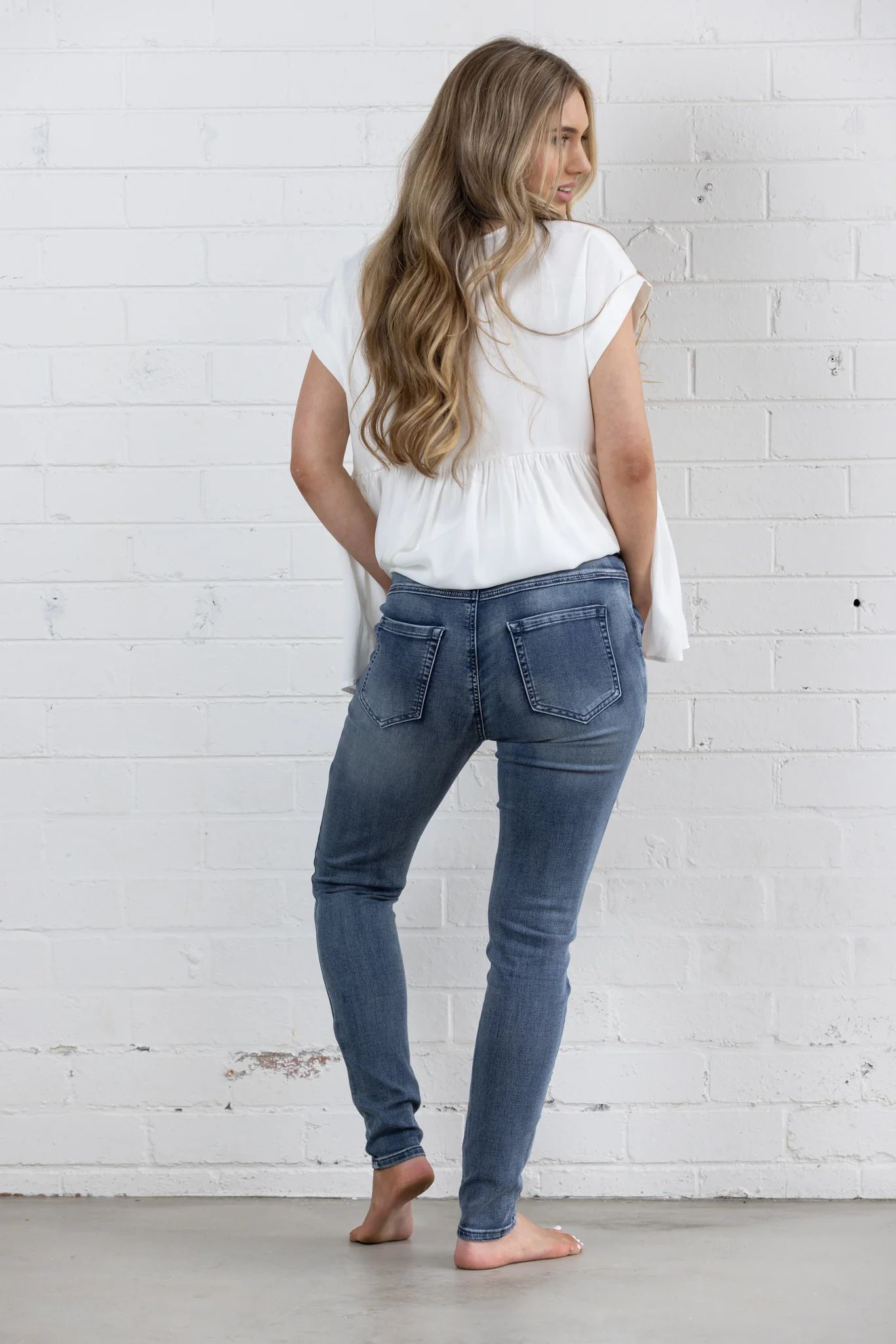 HOPE DENIM JOGGER - Dark Blue Wash - Image 18