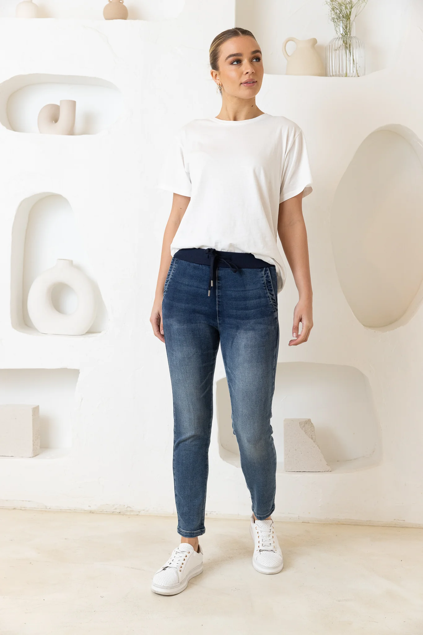 HOPE DENIM JOGGER - Dark Blue Wash - Image 20