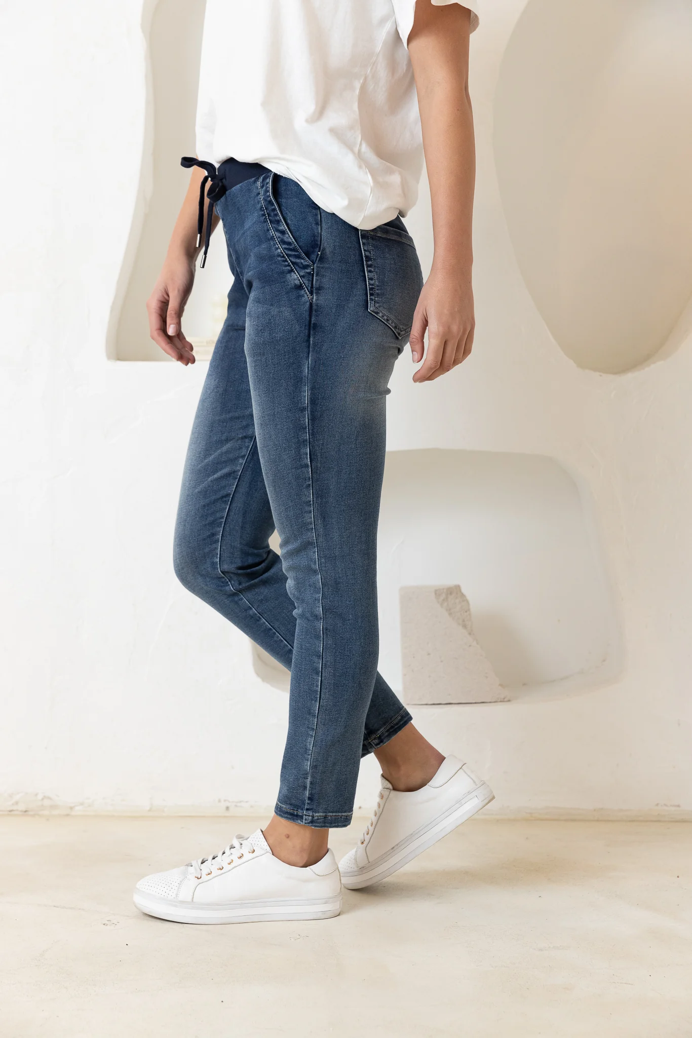 HOPE DENIM JOGGER - Dark Blue Wash - Image 21