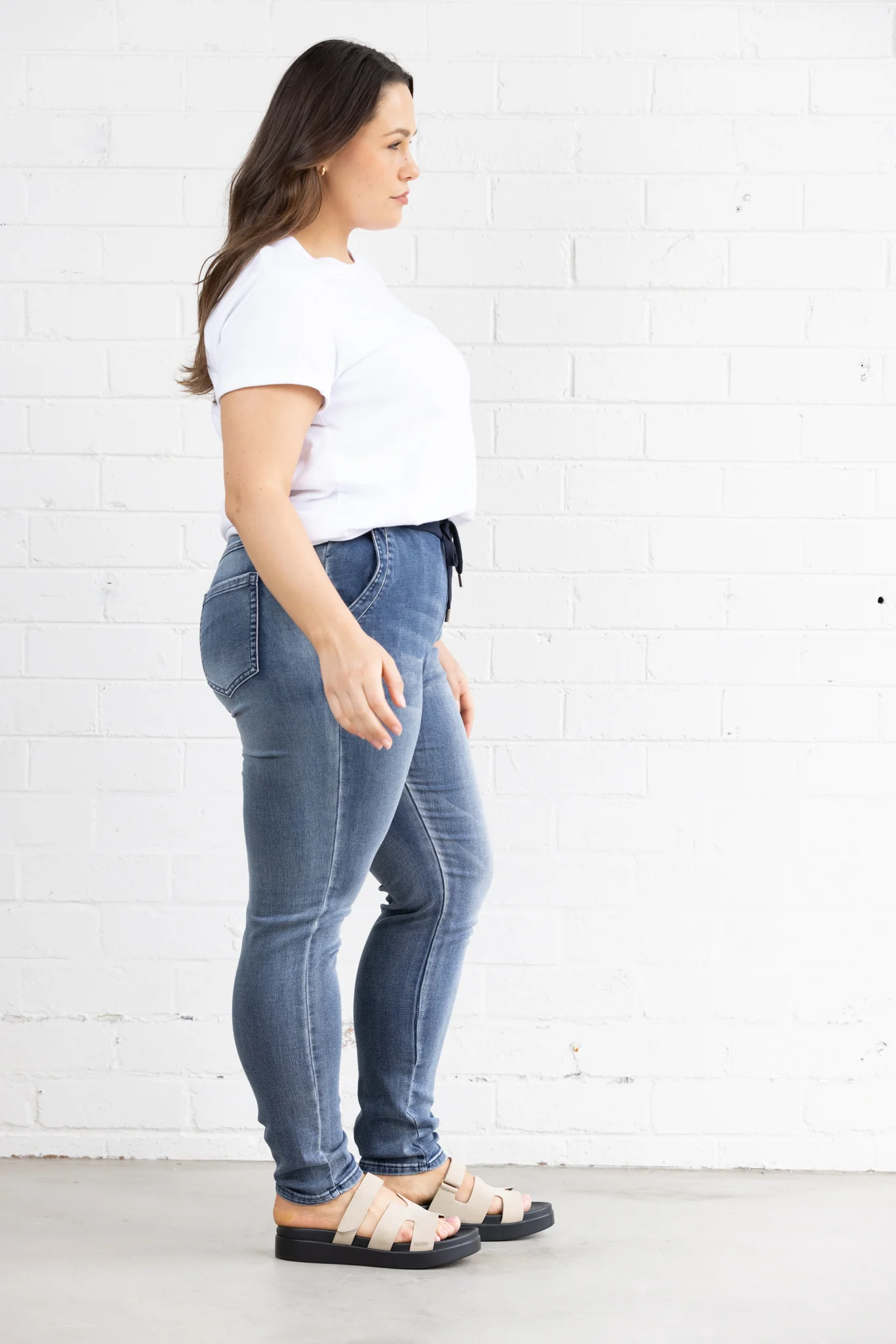 HOPE DENIM JOGGER - Dark Blue Wash - Image 7