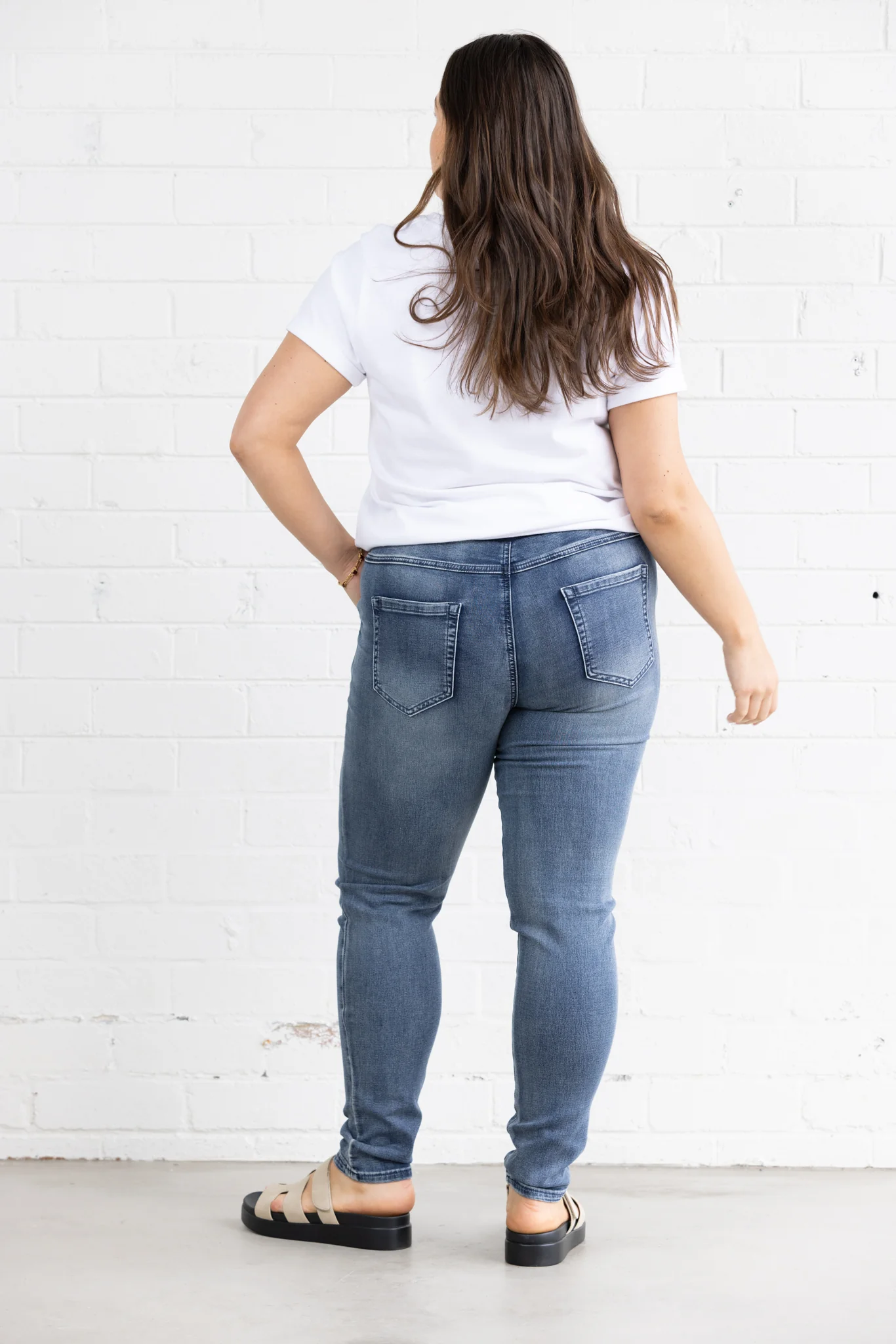 HOPE DENIM JOGGER - Dark Blue Wash - Image 9