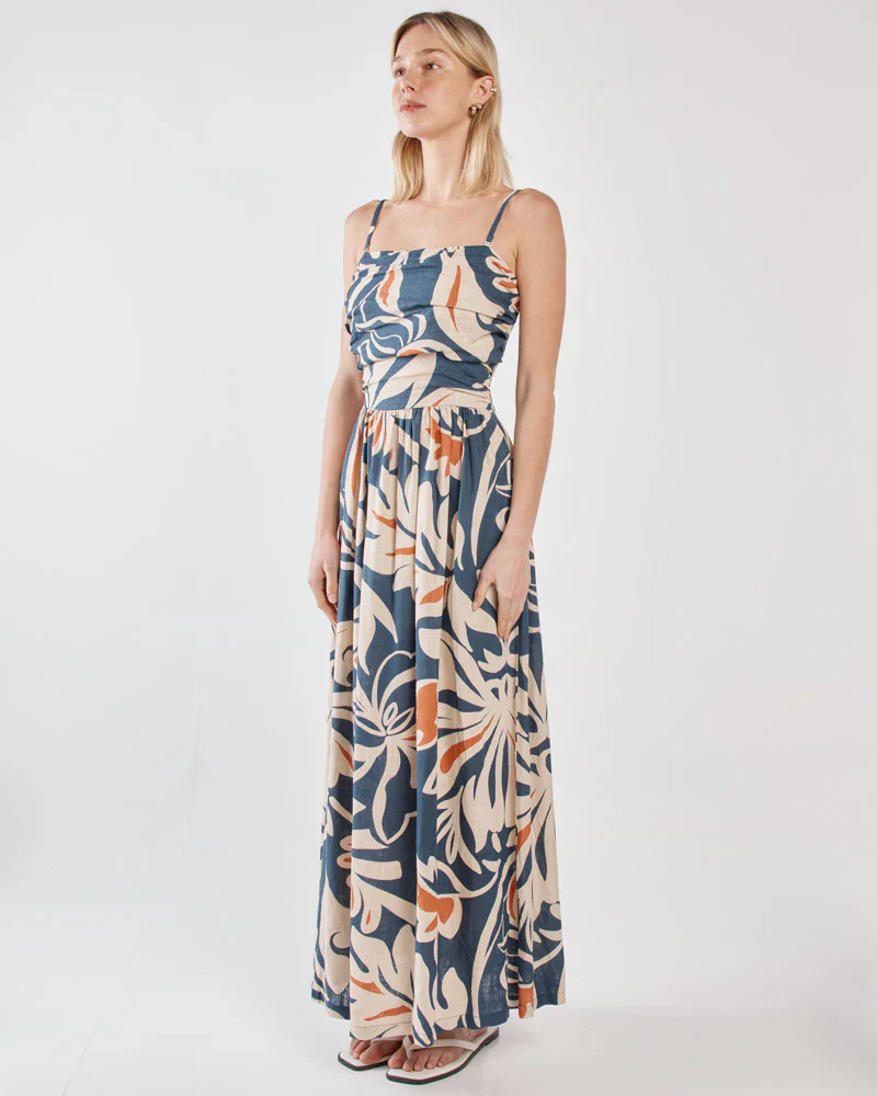 JANA STRAPLESS DRESS - Wild Orchid - Image 3