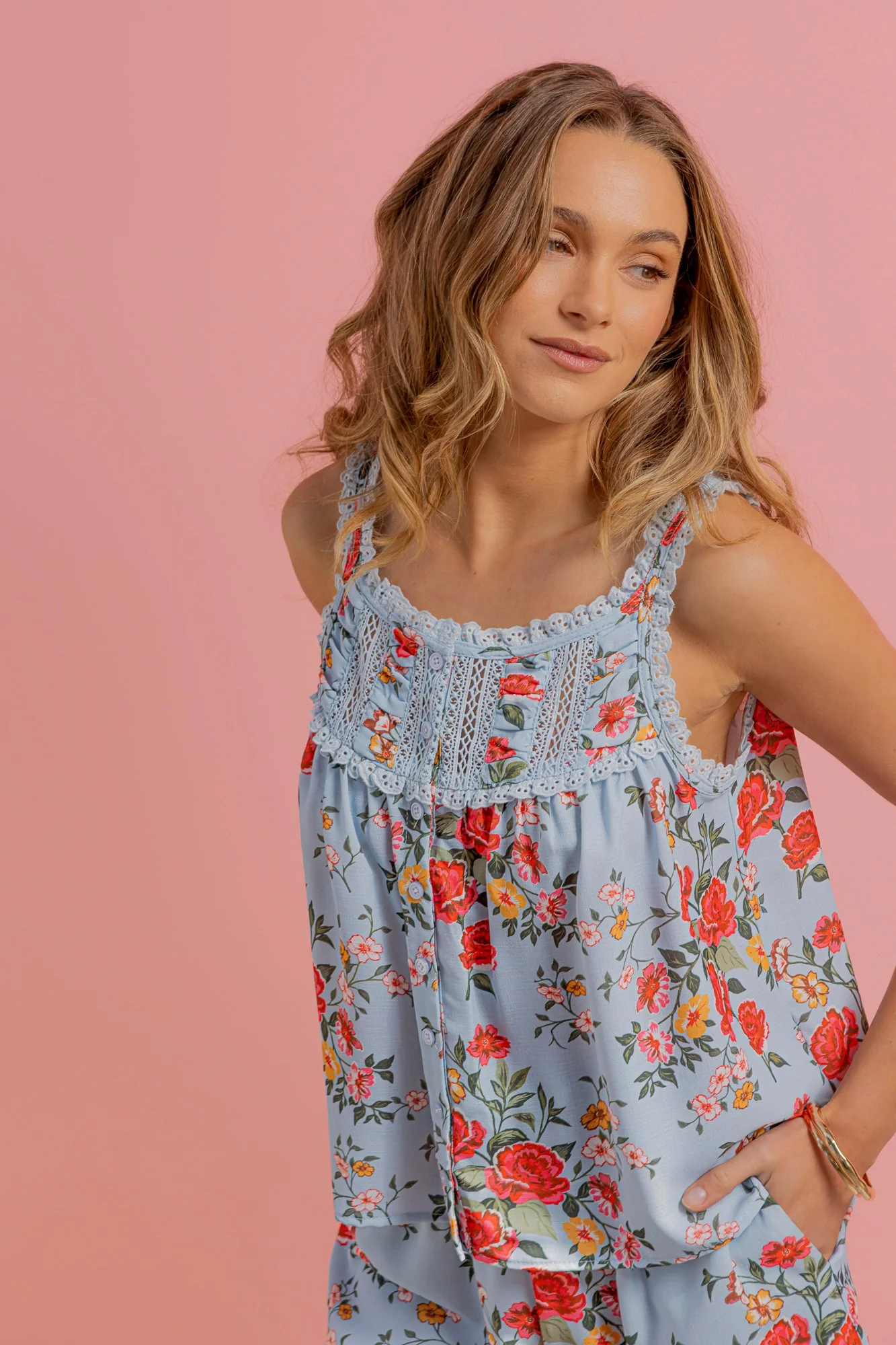JUNE CAMI - Floral - Image 4