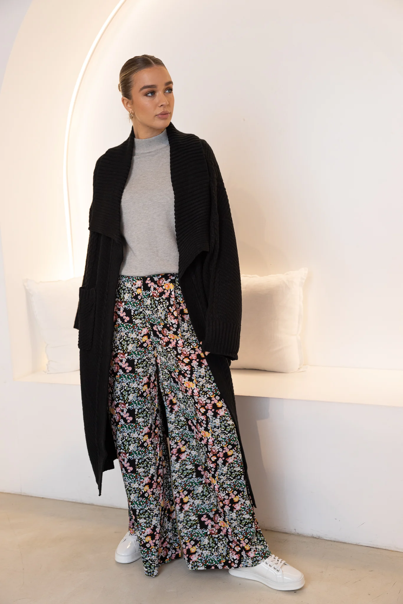 JUNE WIDE LEG PANT - Patchwork Floral - Image 10