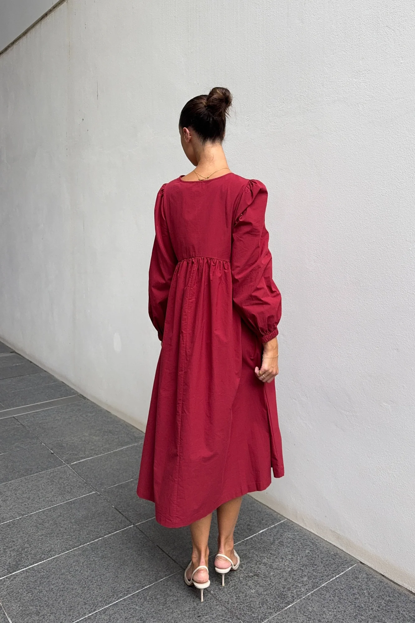 LILLIAN DRESS - Ruby - Image 6