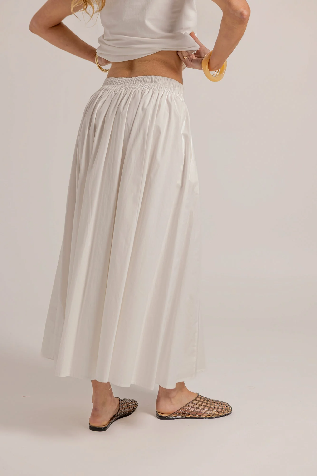 LULA SKIRT - White - Image 5