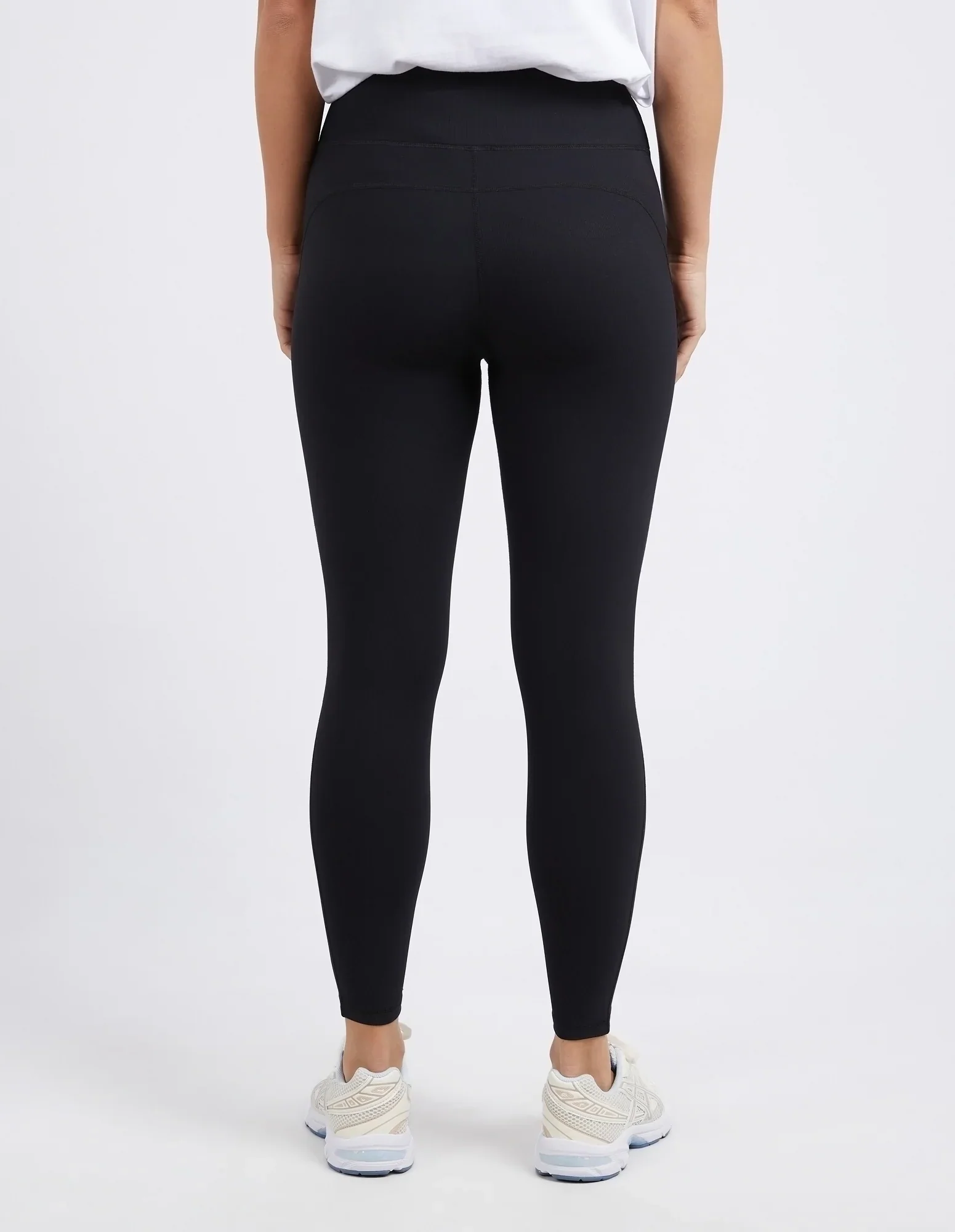 LUXE RIB LEGGING - Black - Image 6