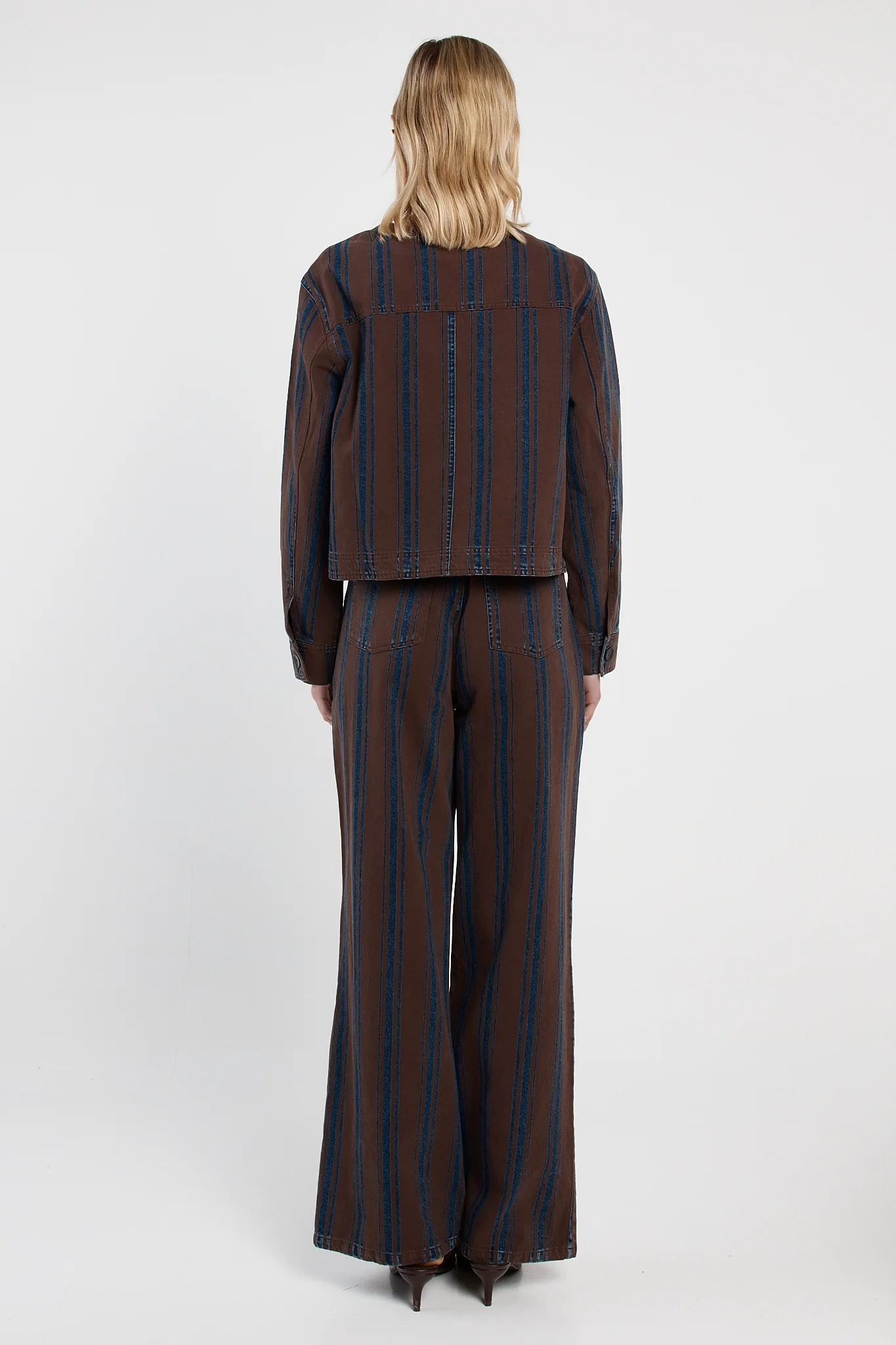 Maja Stripe Jean - Image 4