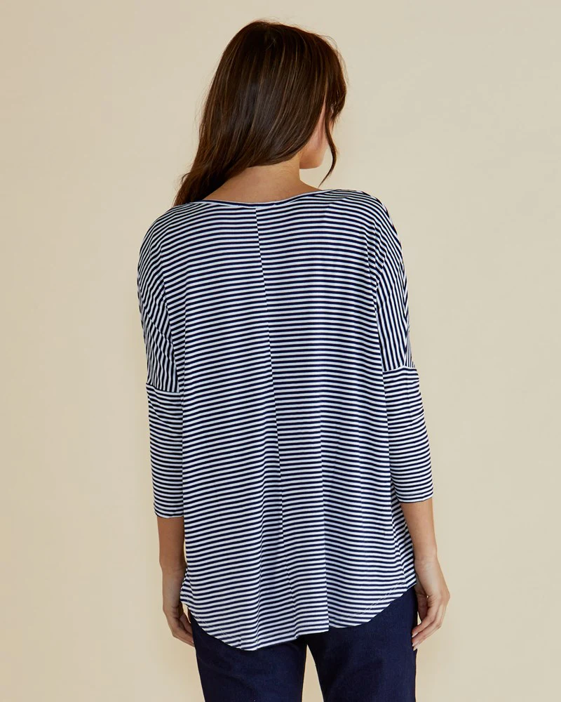 Milan 3/4 Sleeve Top - Image 3