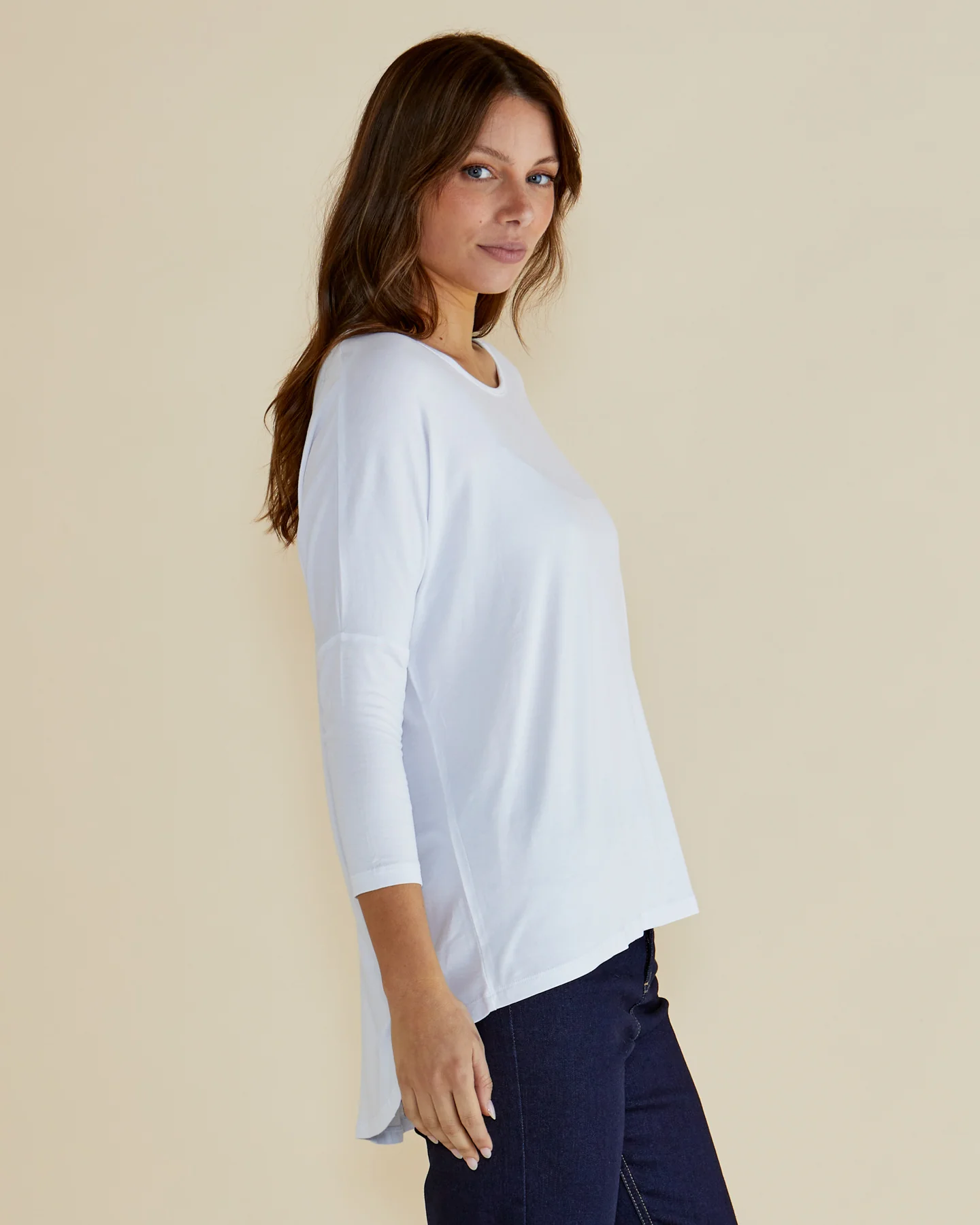 Milan 3/4 Sleeve Top - Image 3