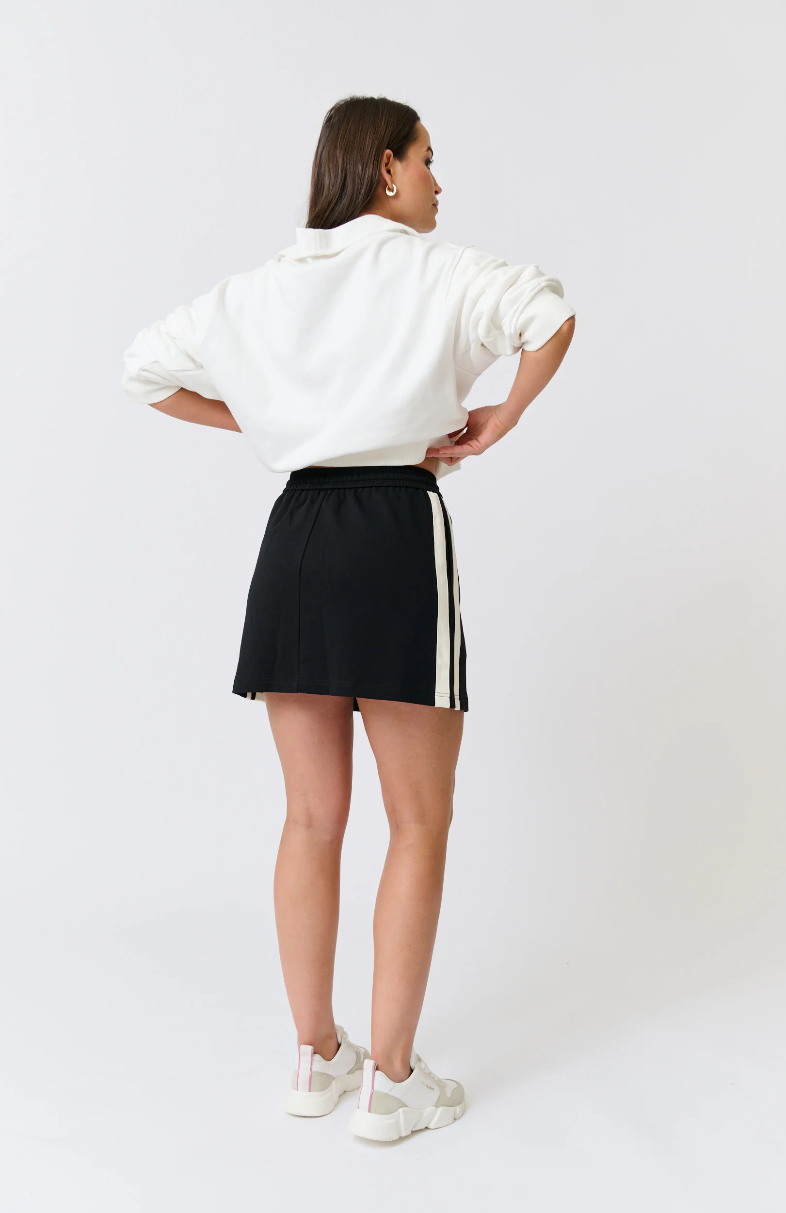MILANA MINI SKIRT - Black - Image 4