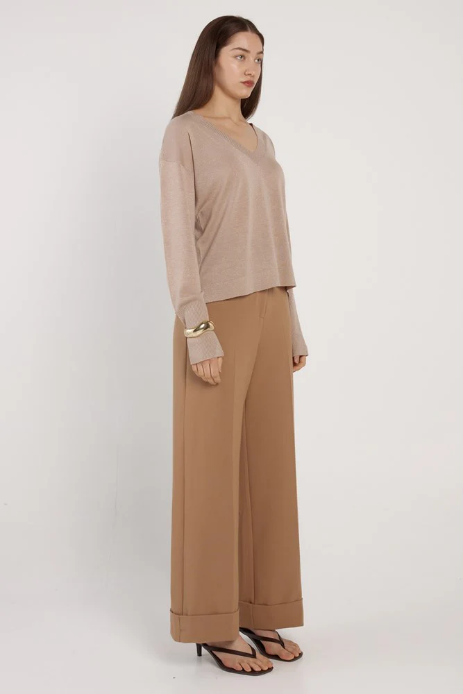 Oriane Sparkle V-Neck Knit - Image 3