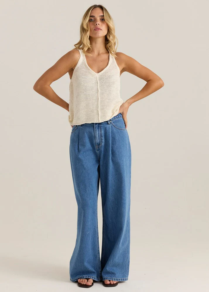 Penn Knit Top - Cream - Image 2