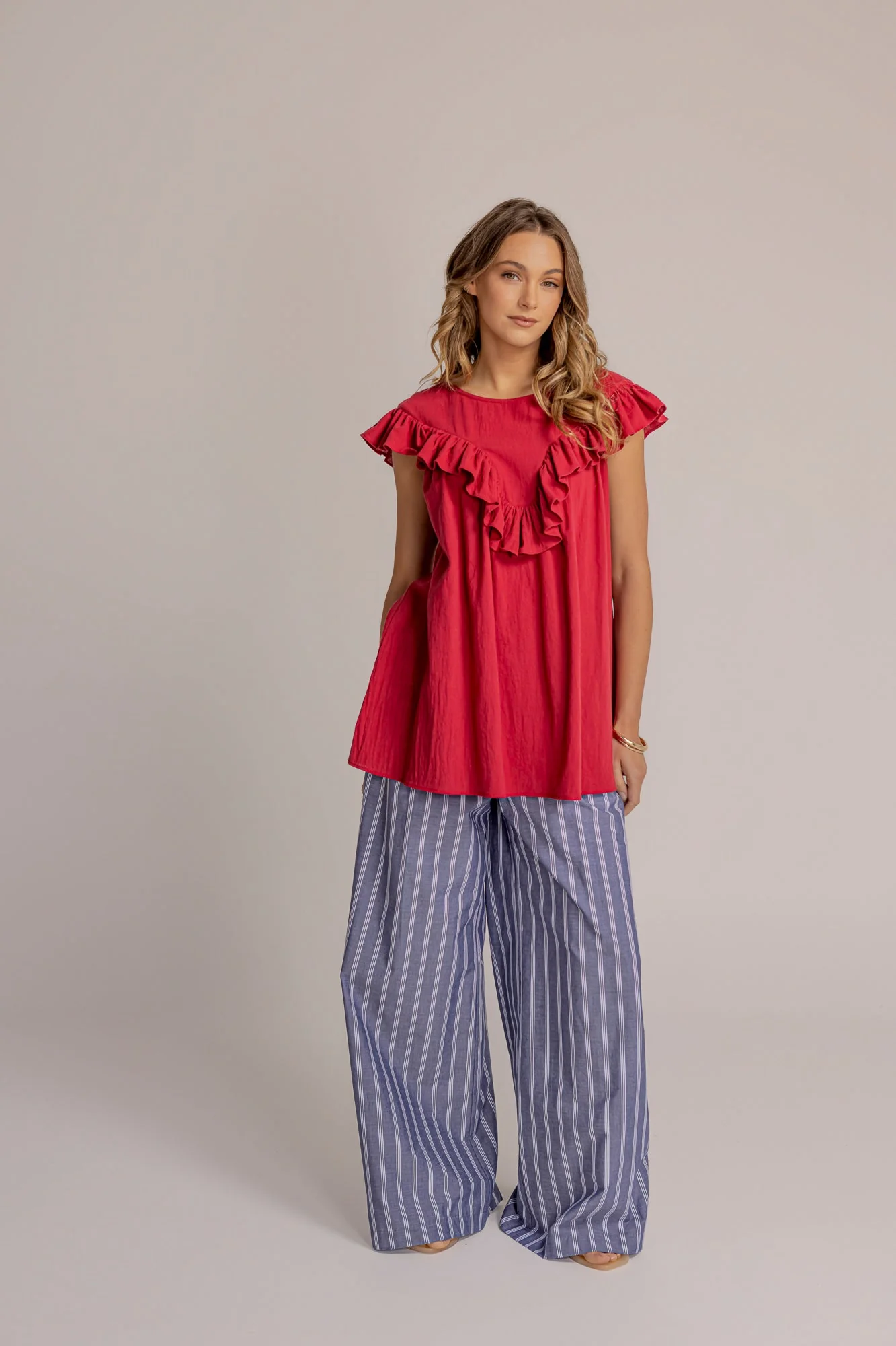 PERCY BLOUSE - Berry - Image 4