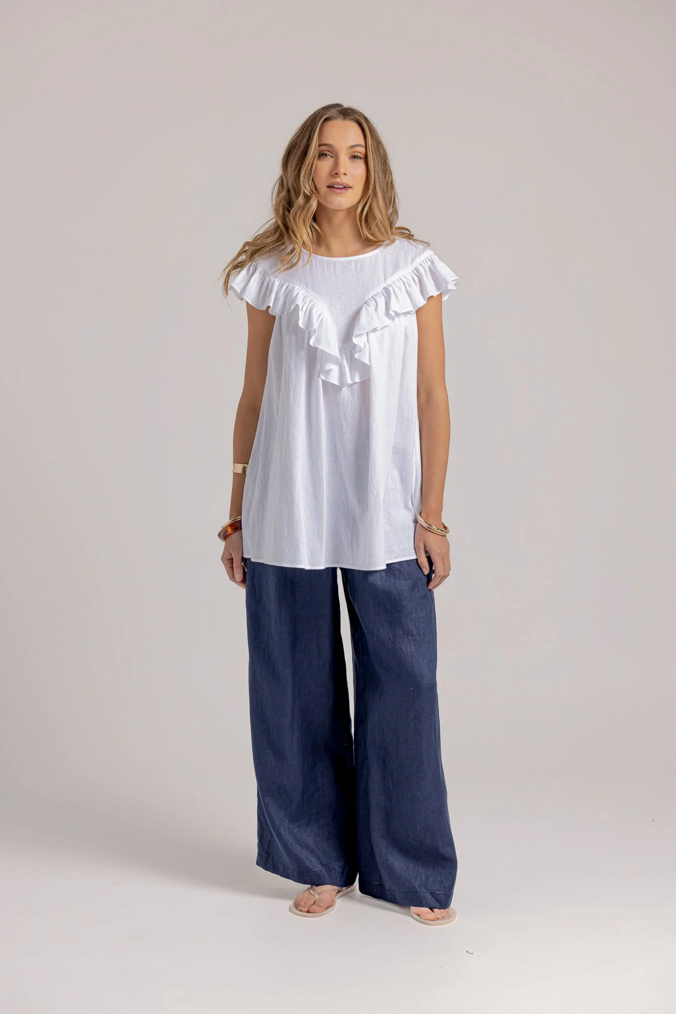 PERCY BLOUSE - White - Image 3