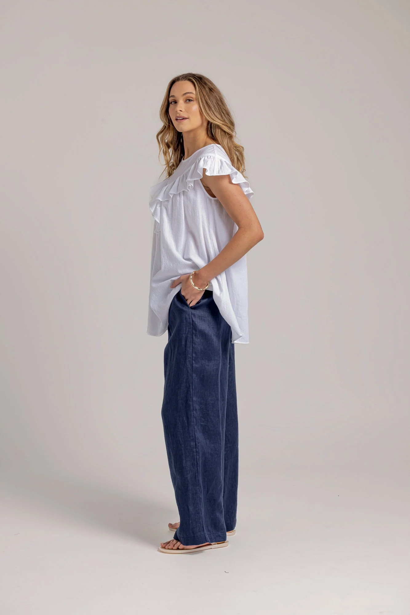 PERCY BLOUSE - White - Image 5