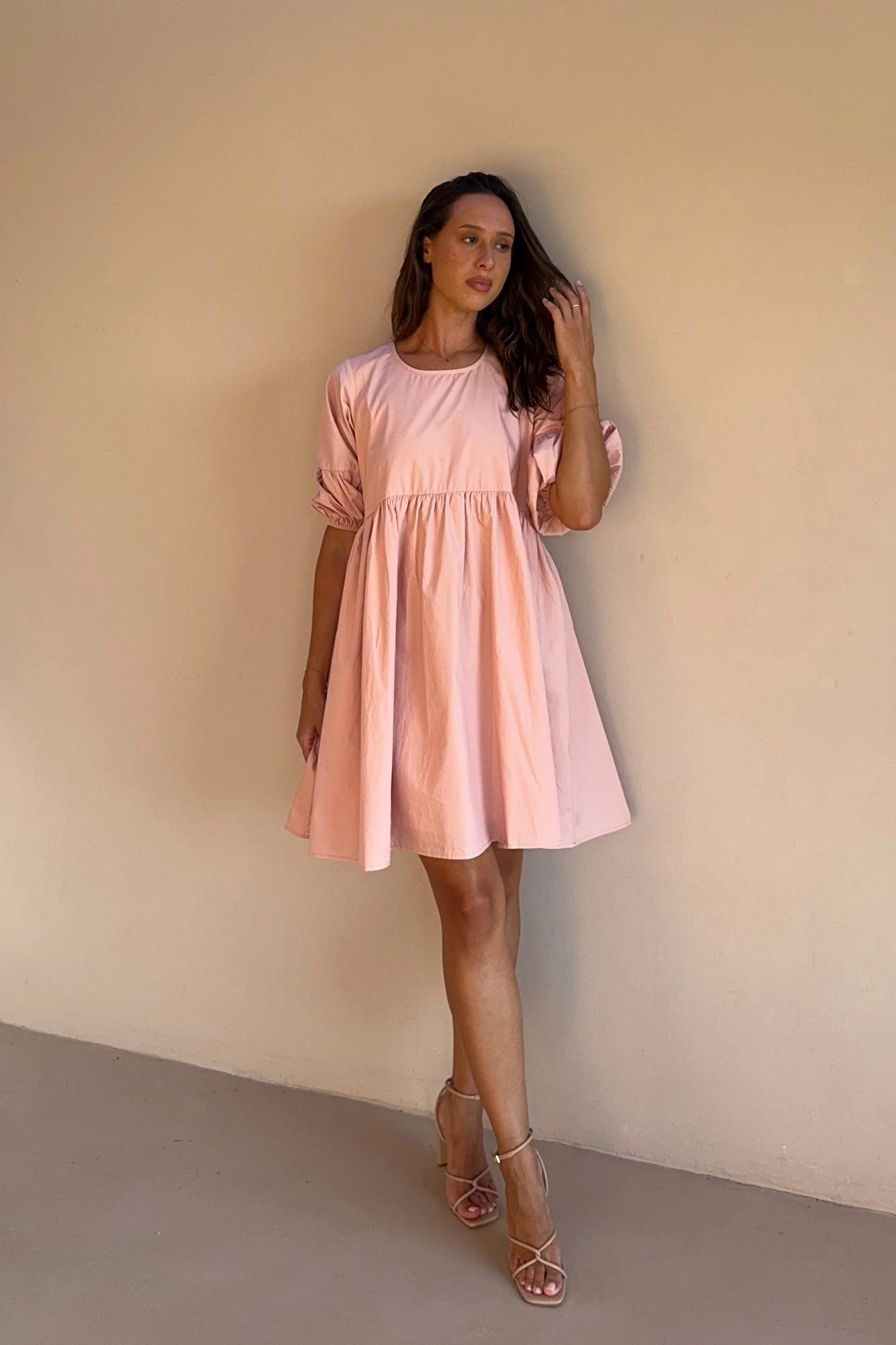 PORTIA DRESS - Blush - Image 3