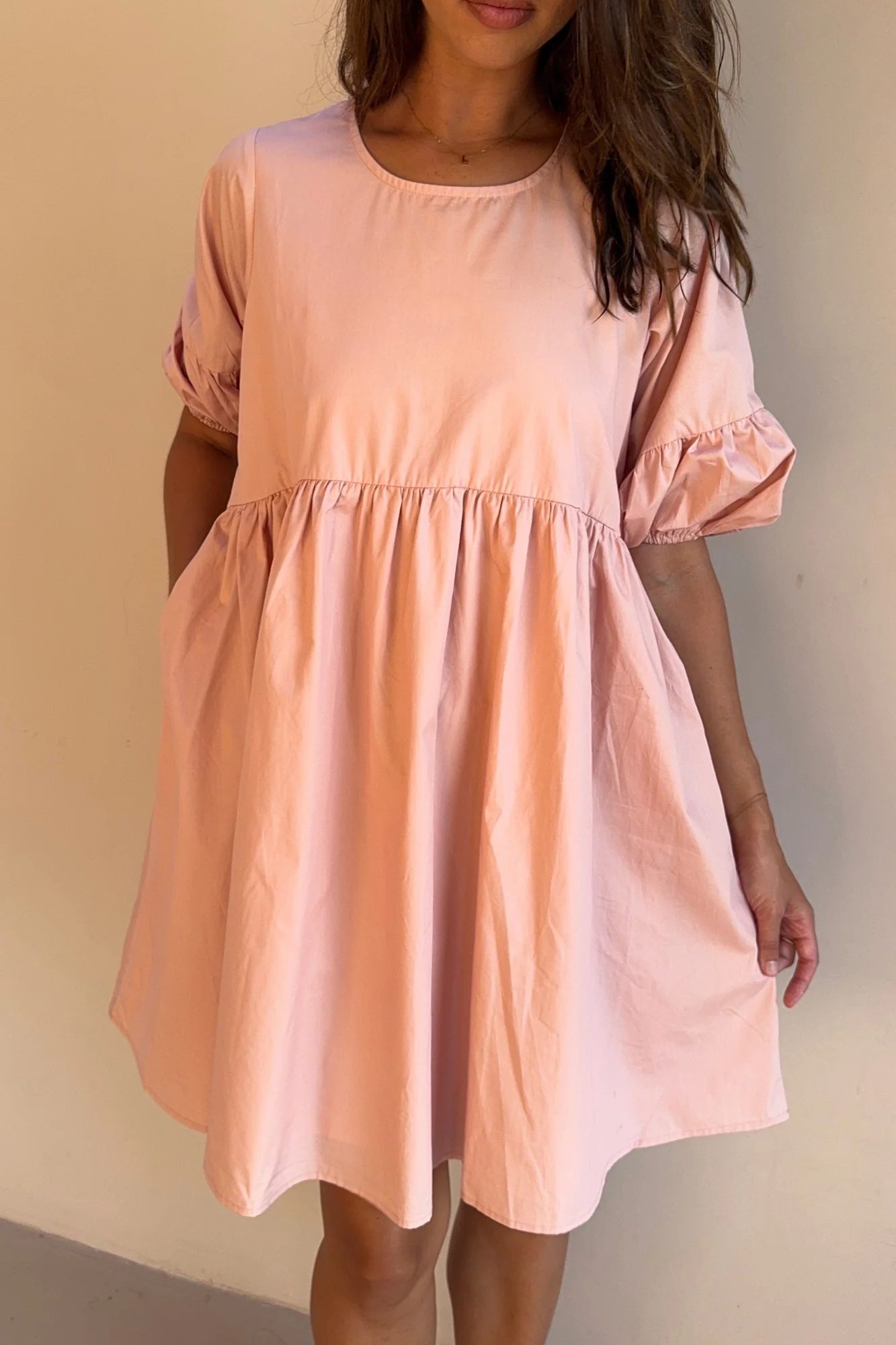 PORTIA DRESS - Blush - Image 5