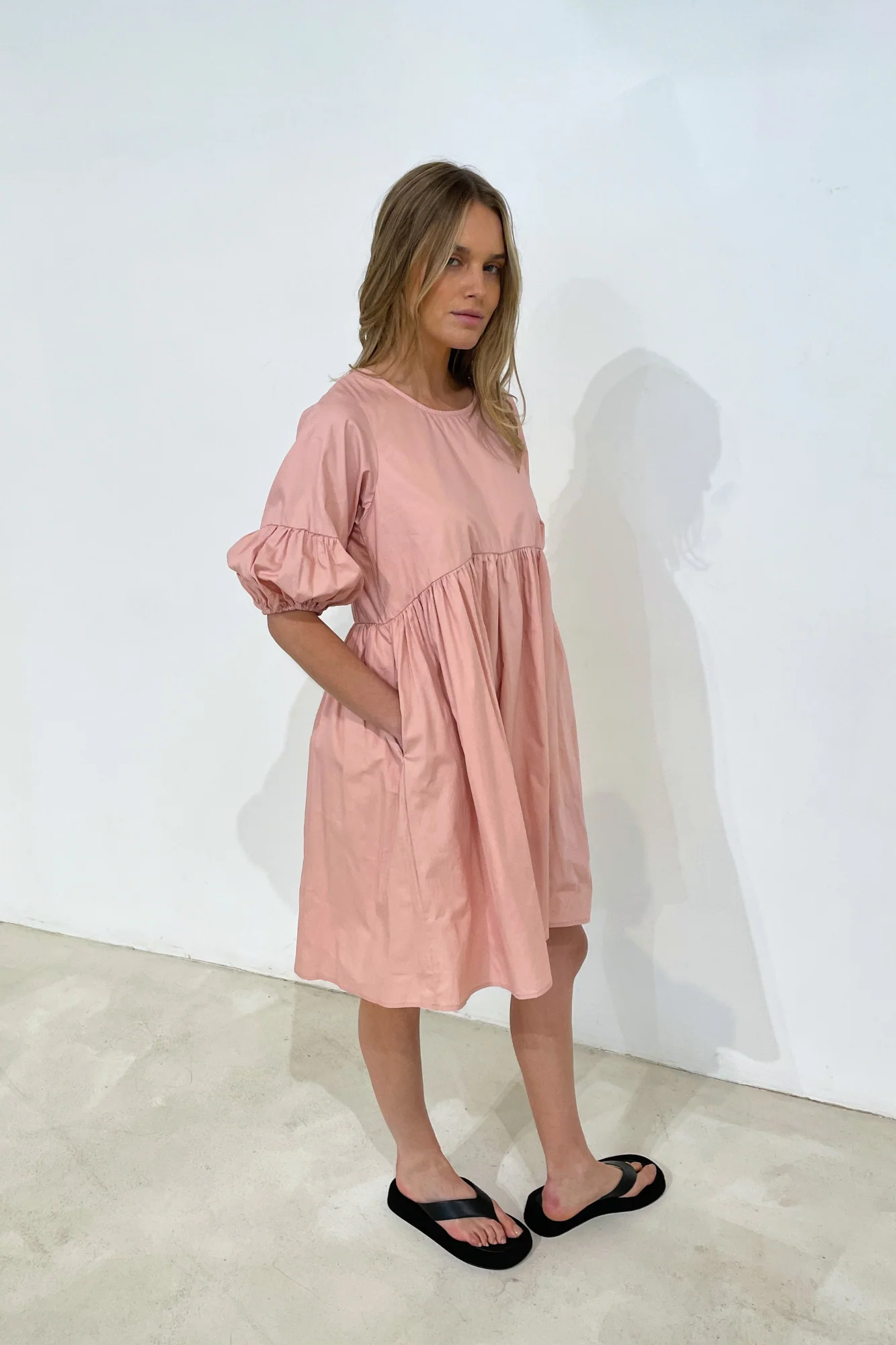 PORTIA DRESS - Blush - Image 7